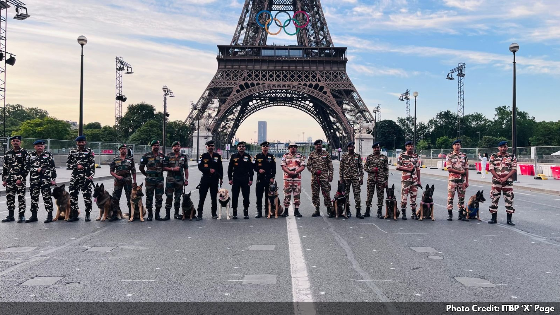 Indian K9 Team Ensure Security at Paris Olympics 2024: Historic Collaboration with France