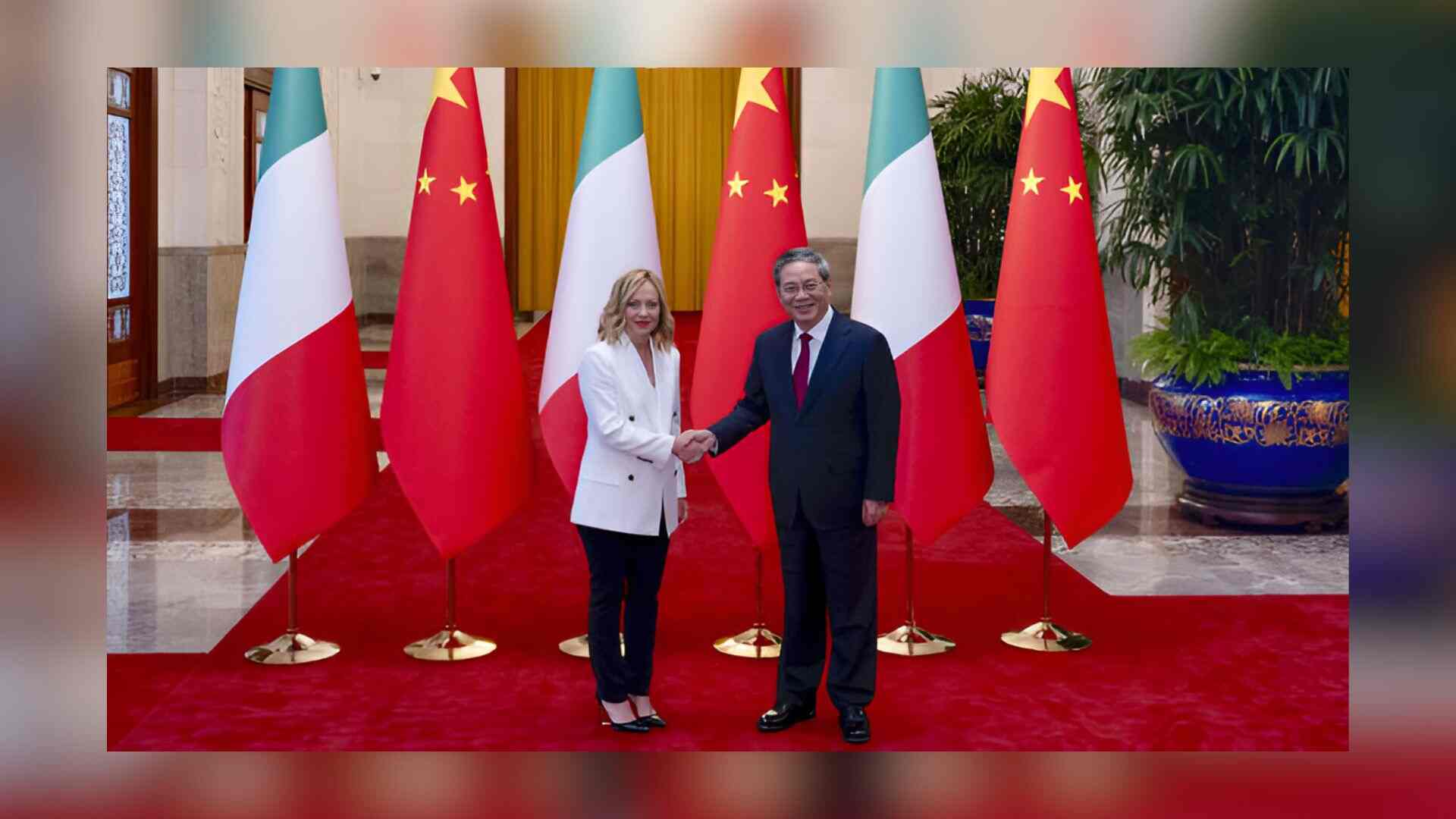 Italian Prime Minister Giorgia Meloni Signs New Cooperation Plan With China During Beijing Visit