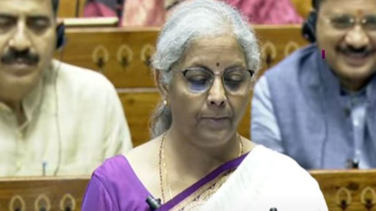 Parliament Session: FM Sitharaman Defends Budget Amid INDIA Bloc Protests in Rajya Sabha