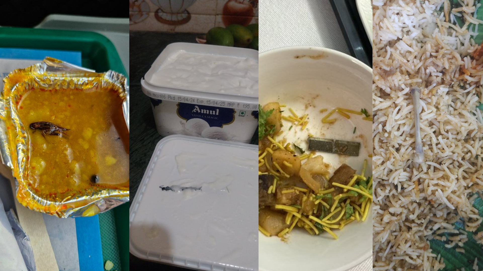 Bizarre Objects Found In Meals Throughout 2024