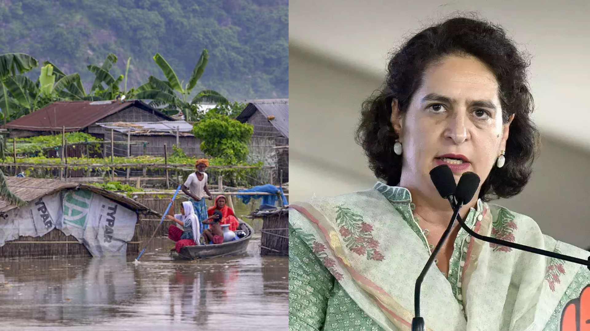 Priyanka Gandhi Mourns Assam Flood Victims, Urges Party To Extend Aid