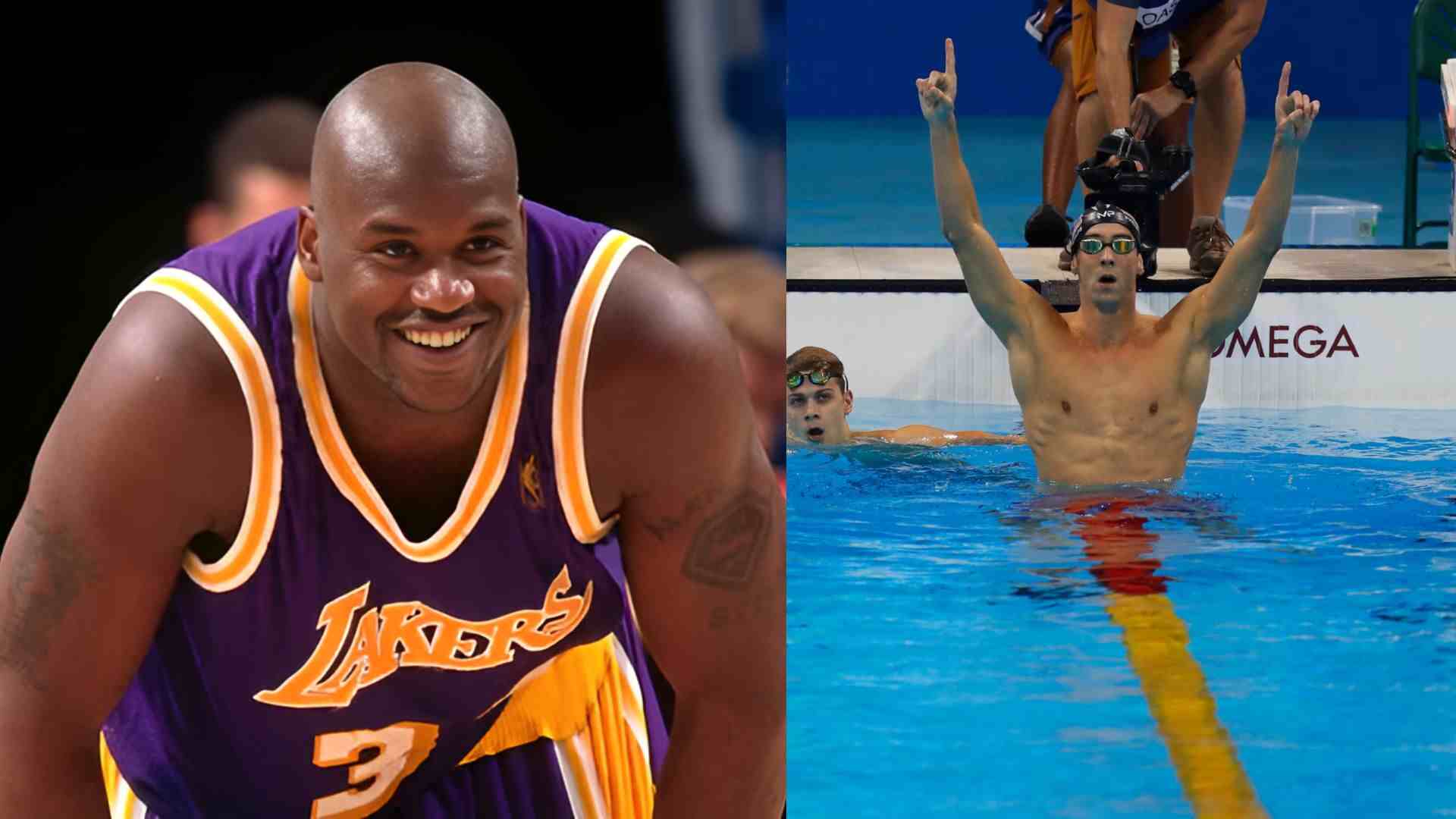 Shaq Takes On Phelps In Epic Swim Challenge—The Result Will Surprise You!