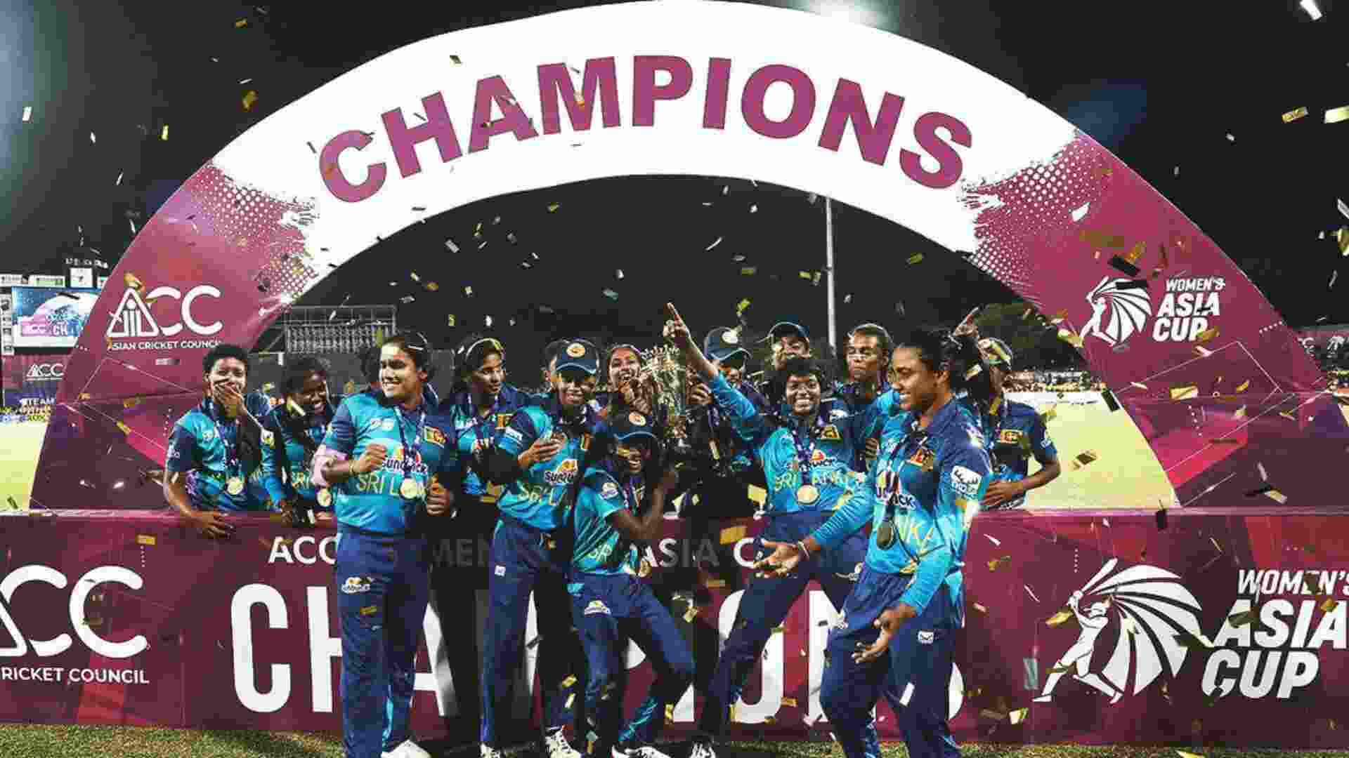 2024 Women Asia Cup Final: Sri Lanka Defeats India By 8 Wickets