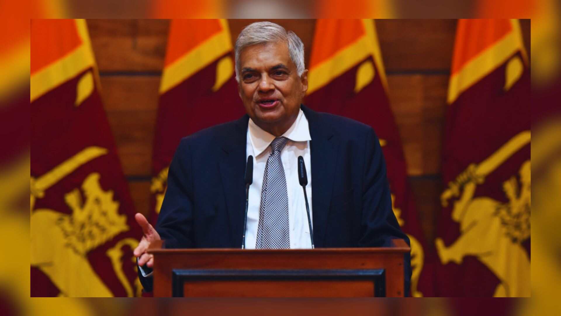 Sri Lankan President Wickremesinghe Officially Enters Re-Election Race