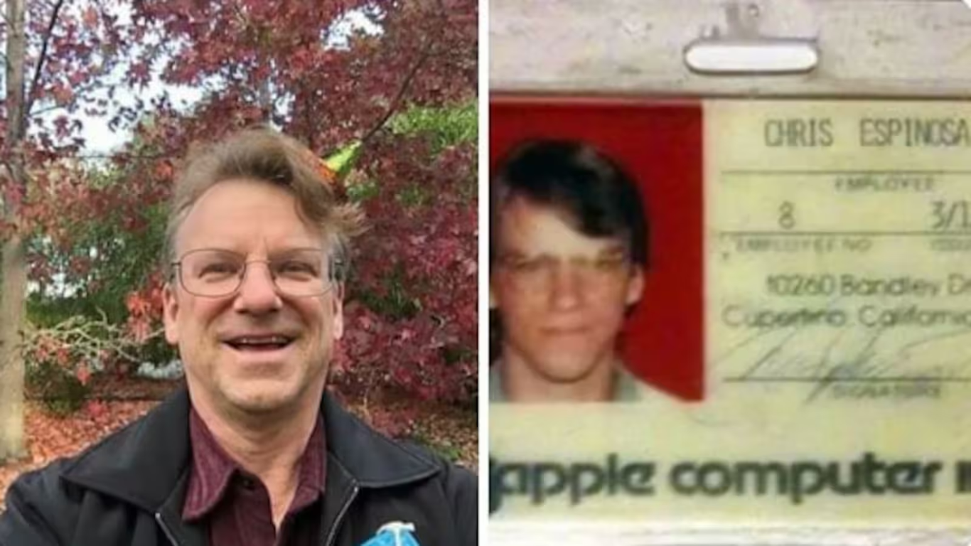 Meet Apple’s longest-serving employee: Chris Espiona joined the company at age 14
