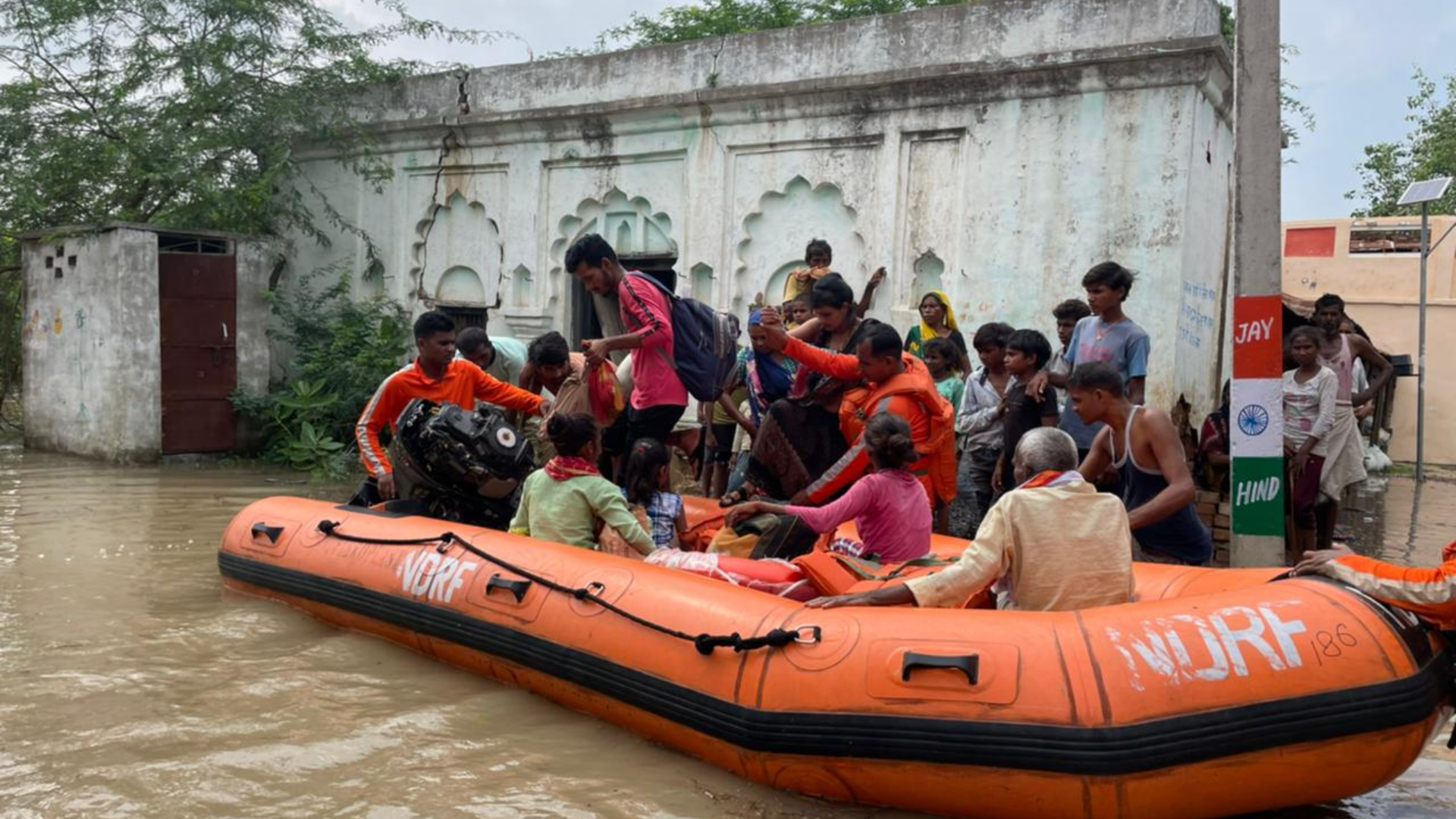 Uttar Pradesh Faces Devastating Floods; Over 250,000 Affected, 54 Dead