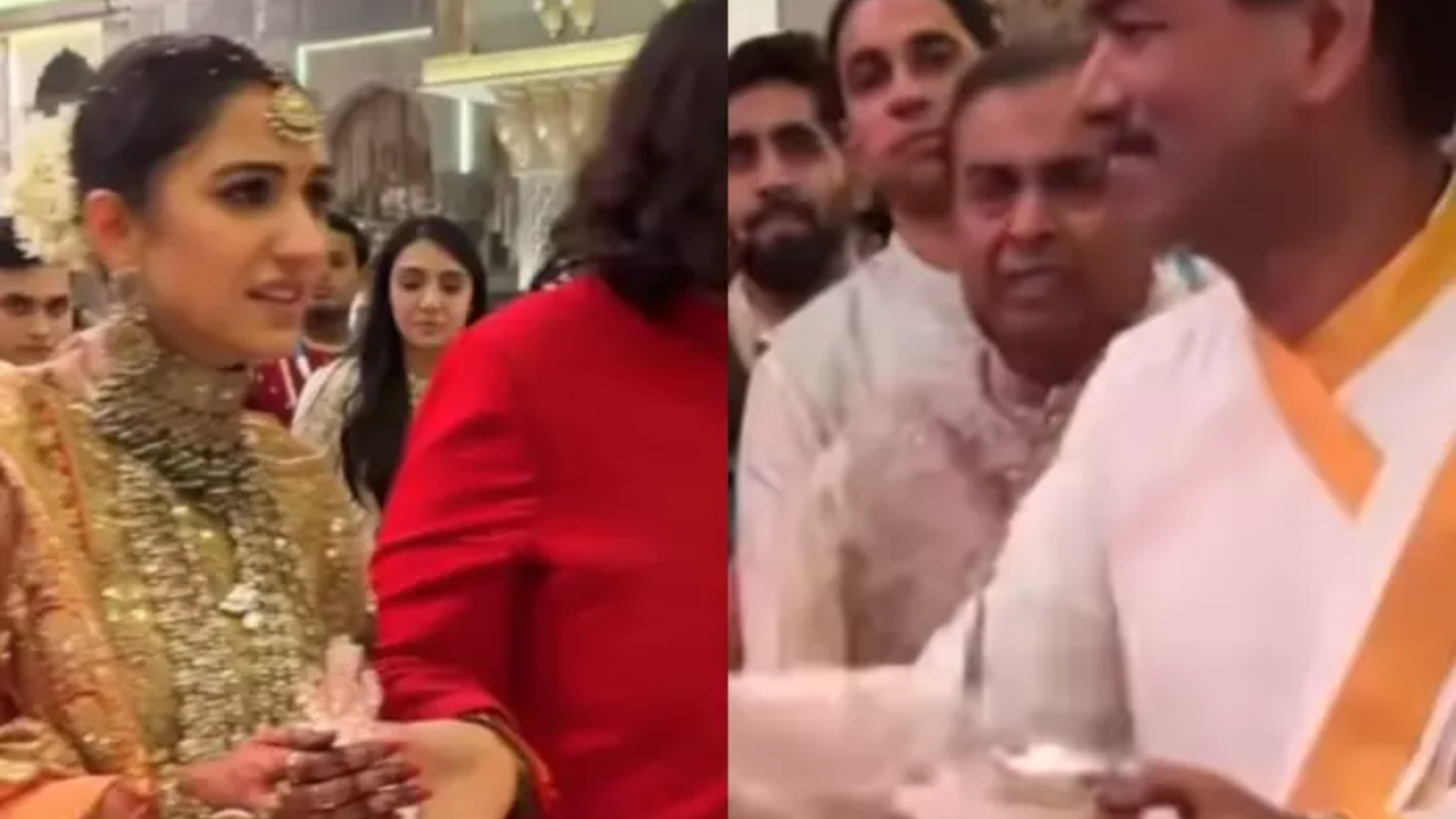 Mukesh Ambani Gets Emotional at Daughter-in-Law Radhika Merchant’s Vidaai Ceremony