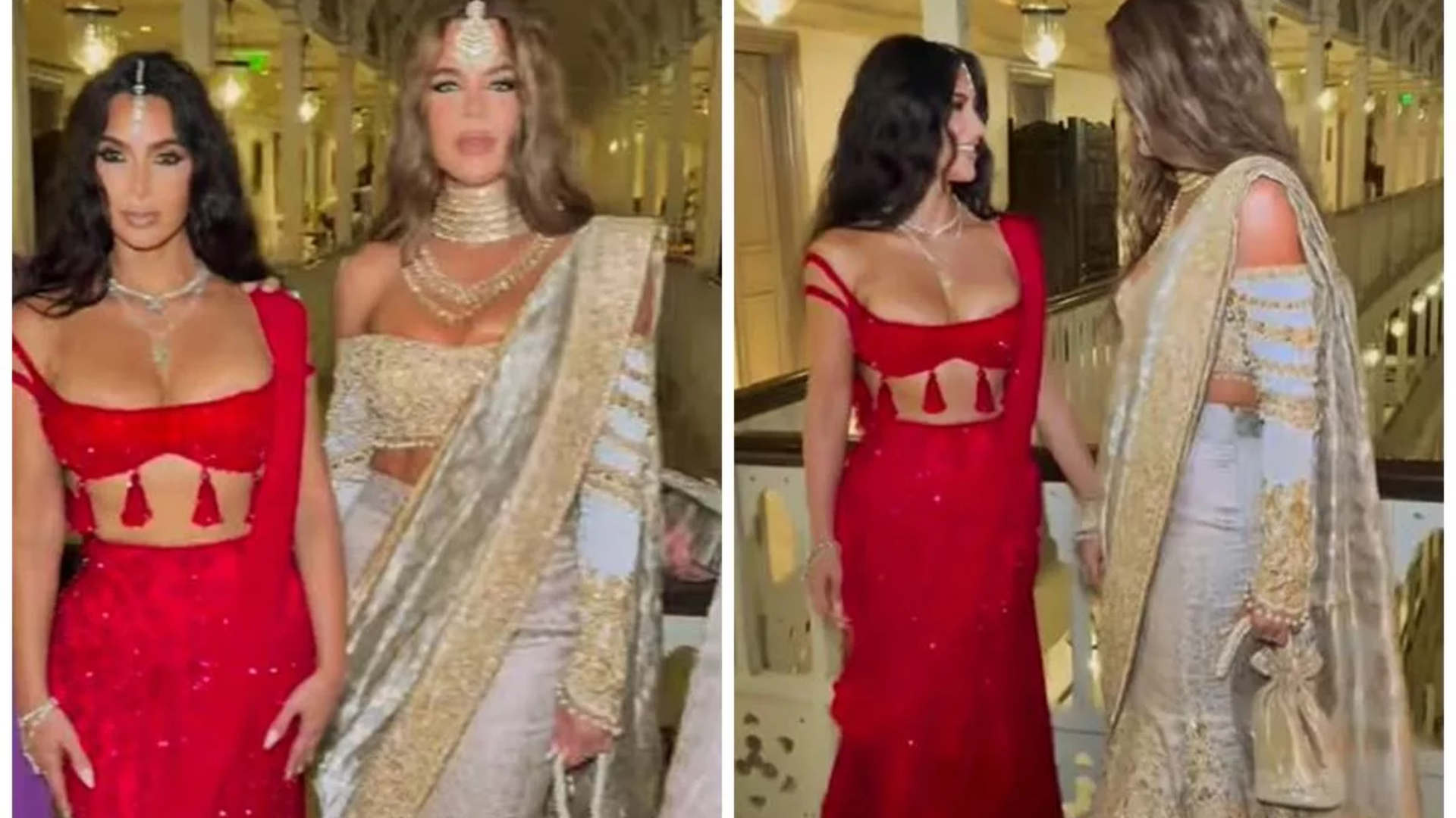 Kim Kardashian’s ‘Gajagamini Walk’ Shines At Anant Ambani-Radhika Merchant Wedding