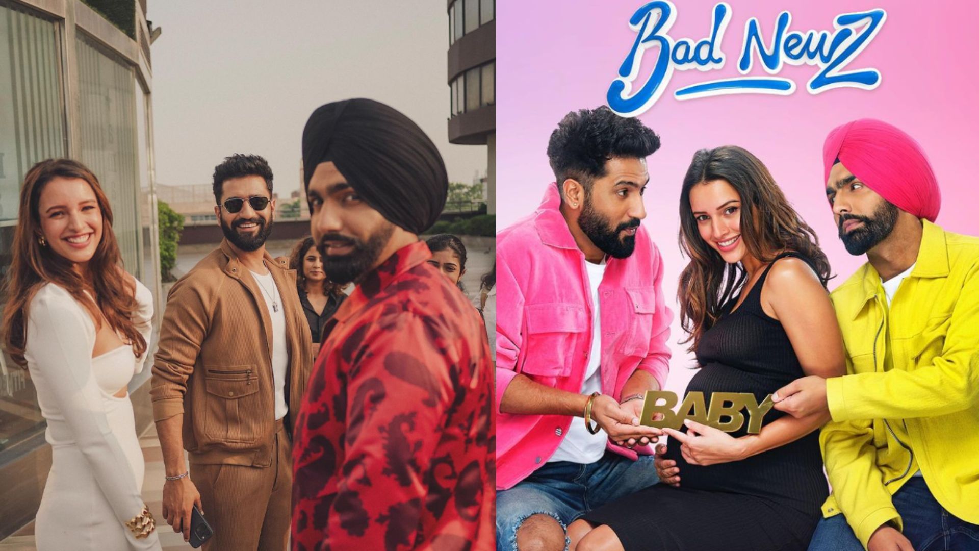 Watch: Vicky Kaushal, Triptii Dimri & Ammy Virk Explore Delhi Metro and Moolchand Paranthas During “Bad Newz” Promotions