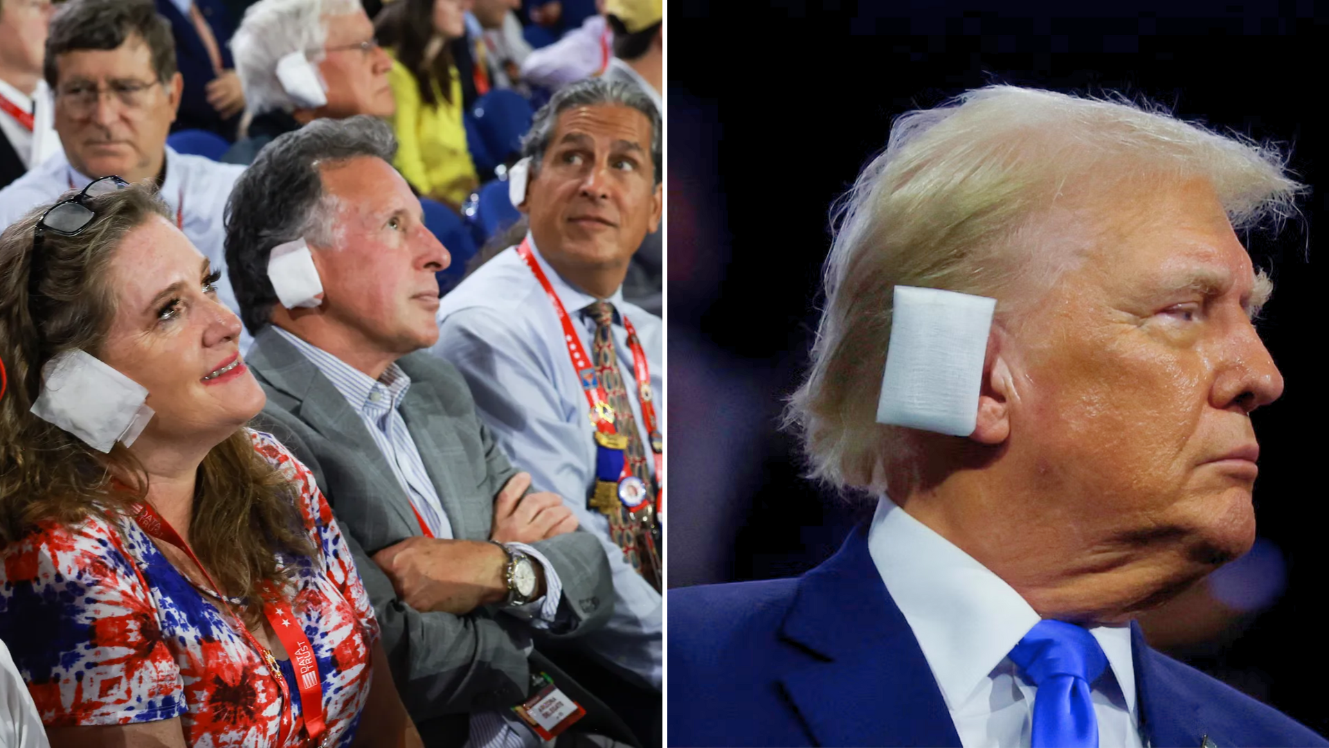 The New Rage: Why Are Donald Trump Supporters Wearing Fake Ear Bandages?