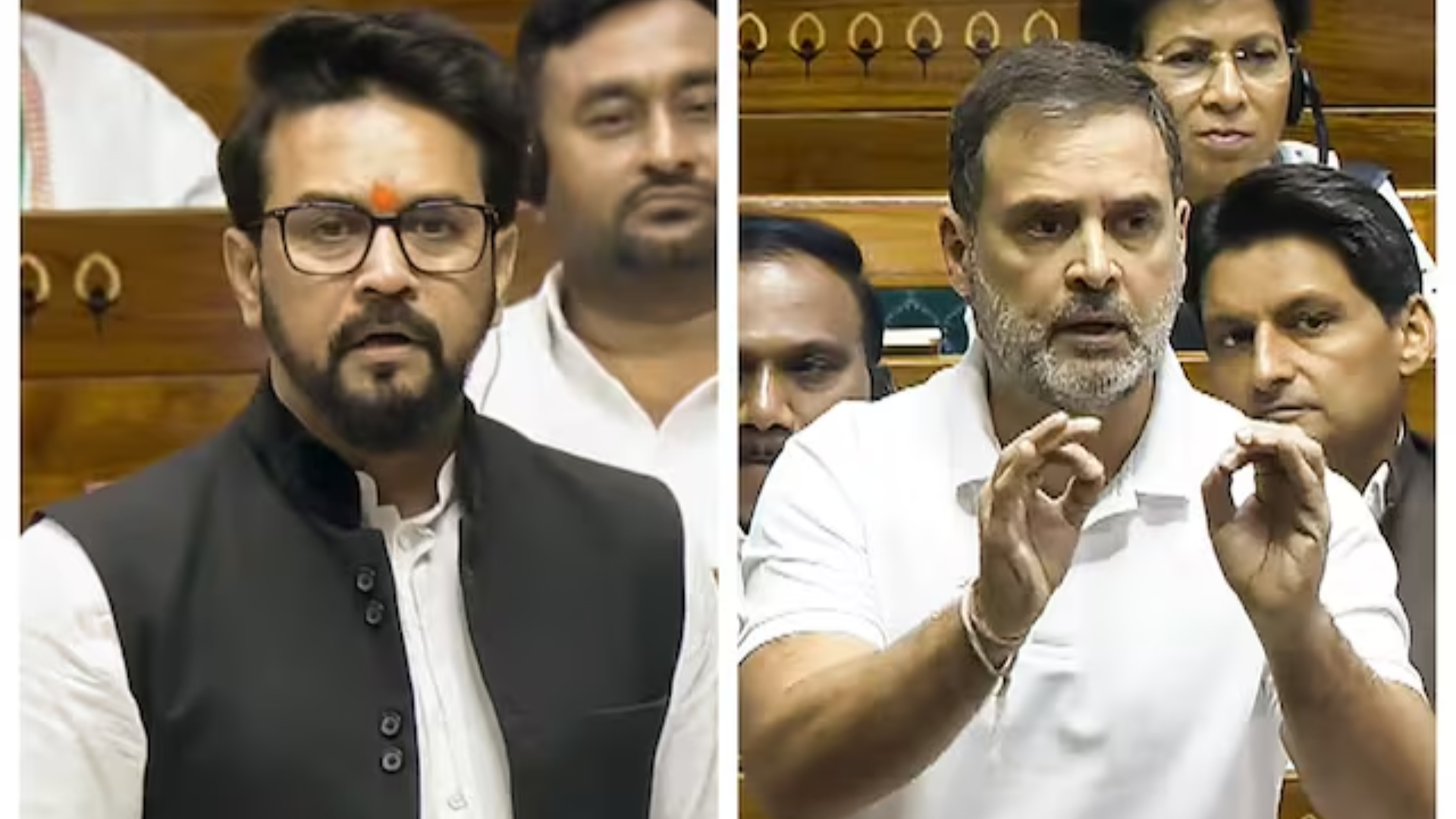 ‘The Shahzada From This Party Will Give Us Gyan?’: Anurag Thakur vs Rahul Gandhi On Census