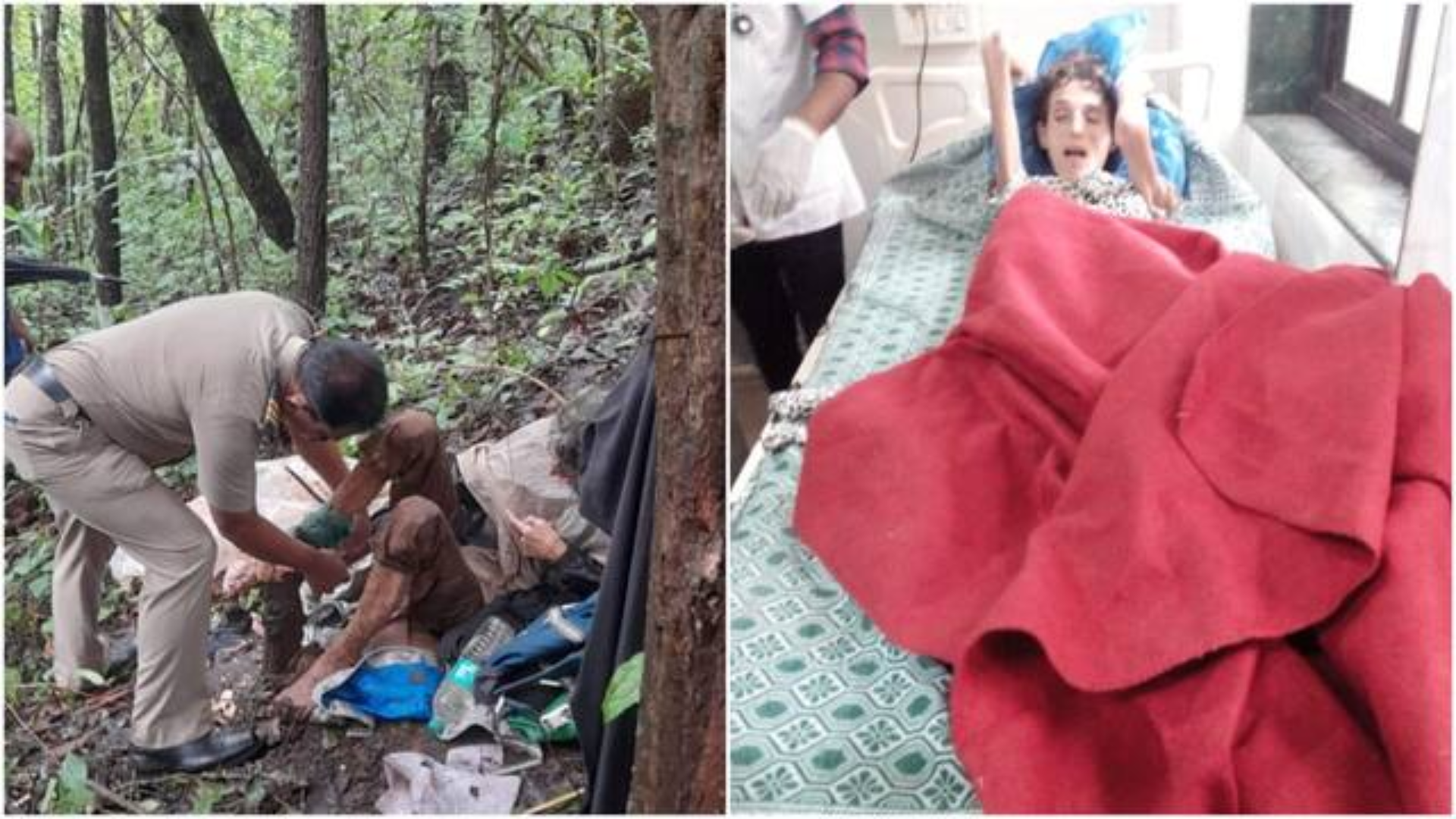 American Woman Found Chained to Tree in Maharashtra Forest, Unable to Speak Due to Weakness