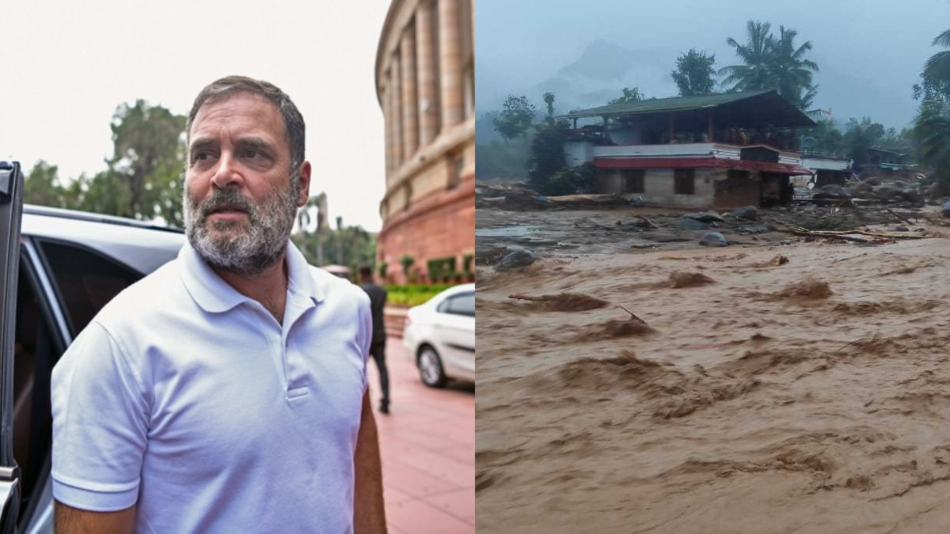 Rahul Gandhi Urges Central Government For Immediate Aid And Compensation For Wayanad Landslide Victims