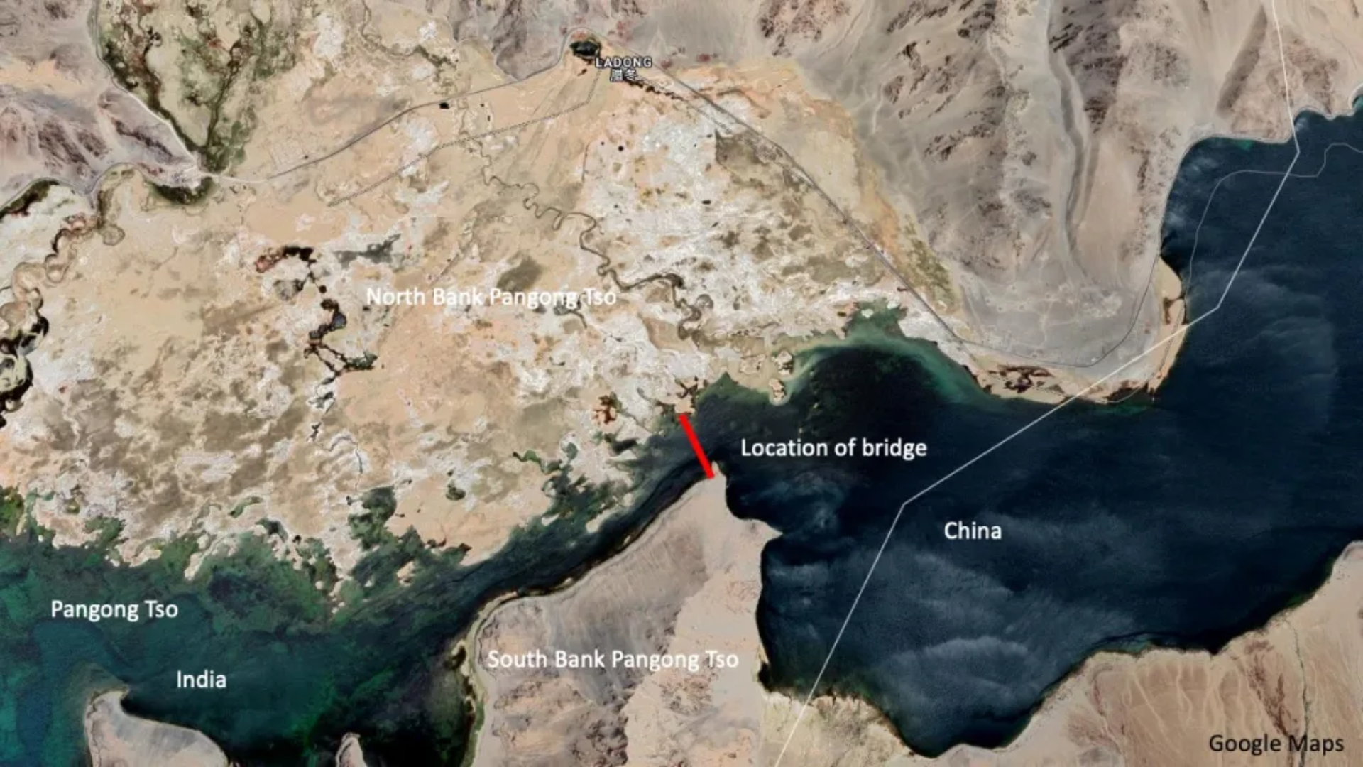 Military Veterans Raise Concerns Over China’s New Bridge Across Pangong Lake