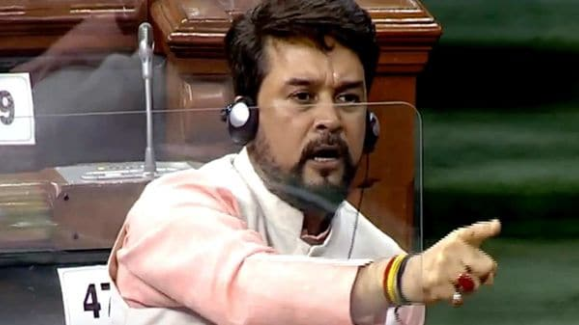 Lok Sabha Adjourned Amidst Opposition Protest Over Anurag Thakur’s Controversial Remark