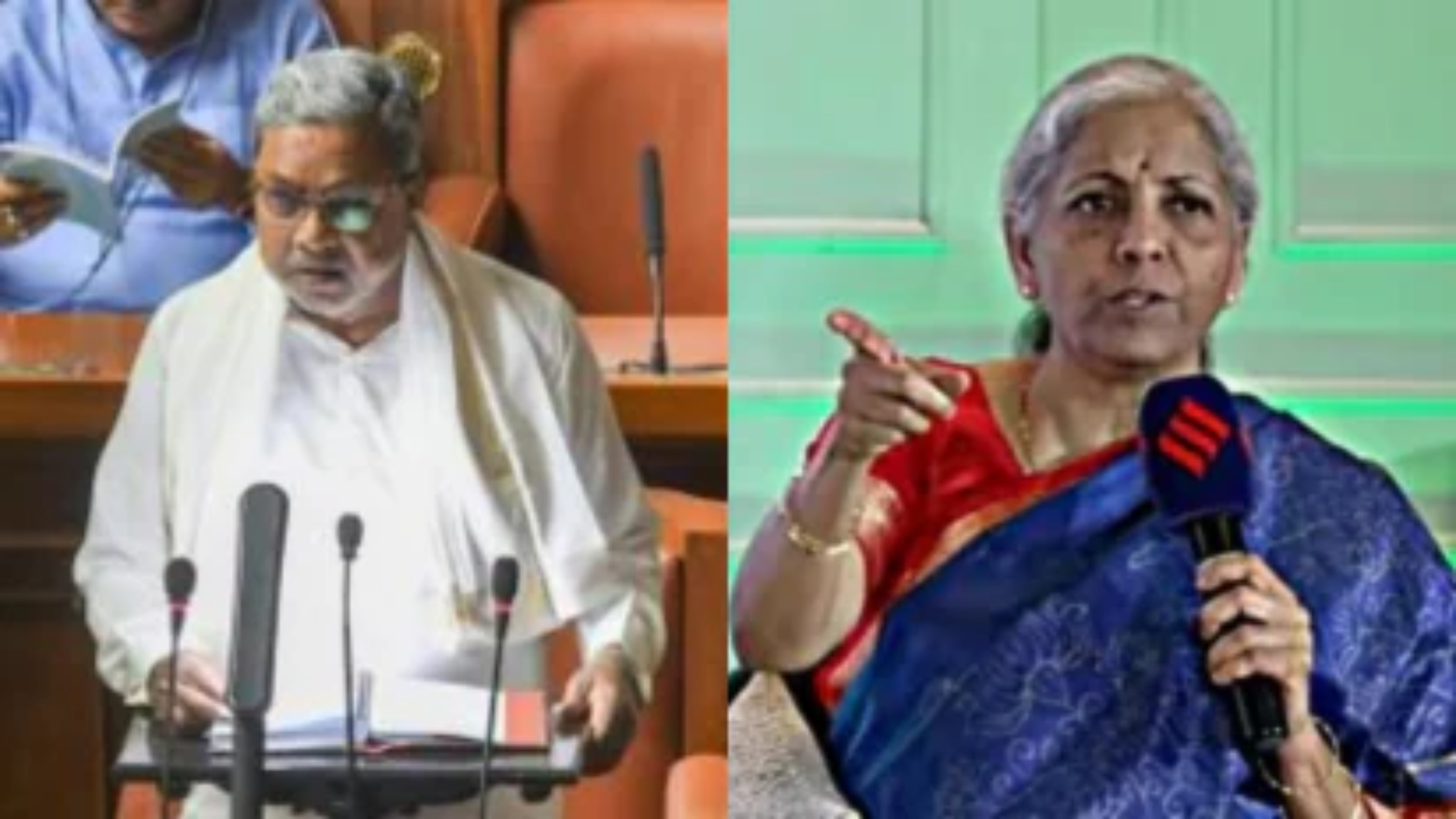 Karnataka CM Siddaramaiah Accuses Union Finance Minister Nirmala Sitharaman of Financial Injustice