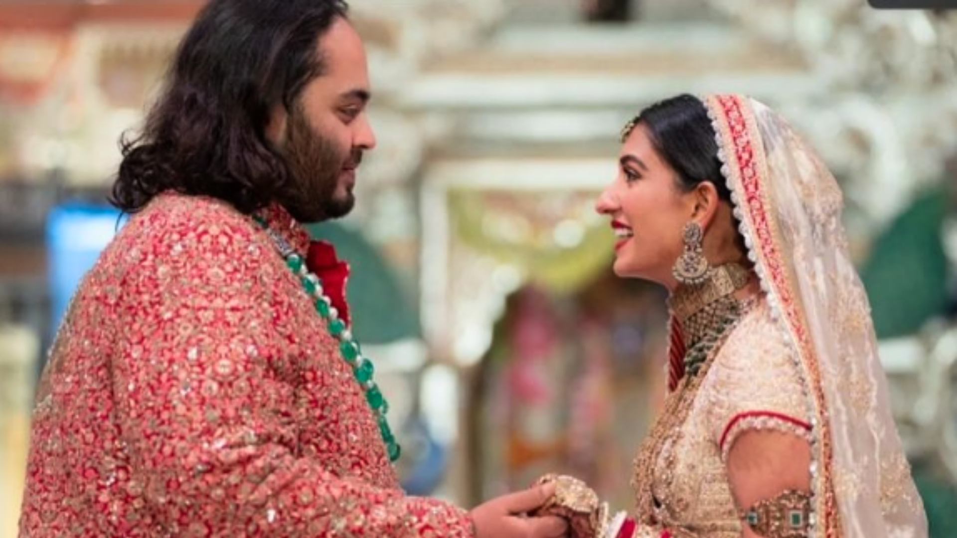 Officially Married! Anant And Radhika Are Now Mr & Mrs Ambani: Check First Video Of Varmala Here!