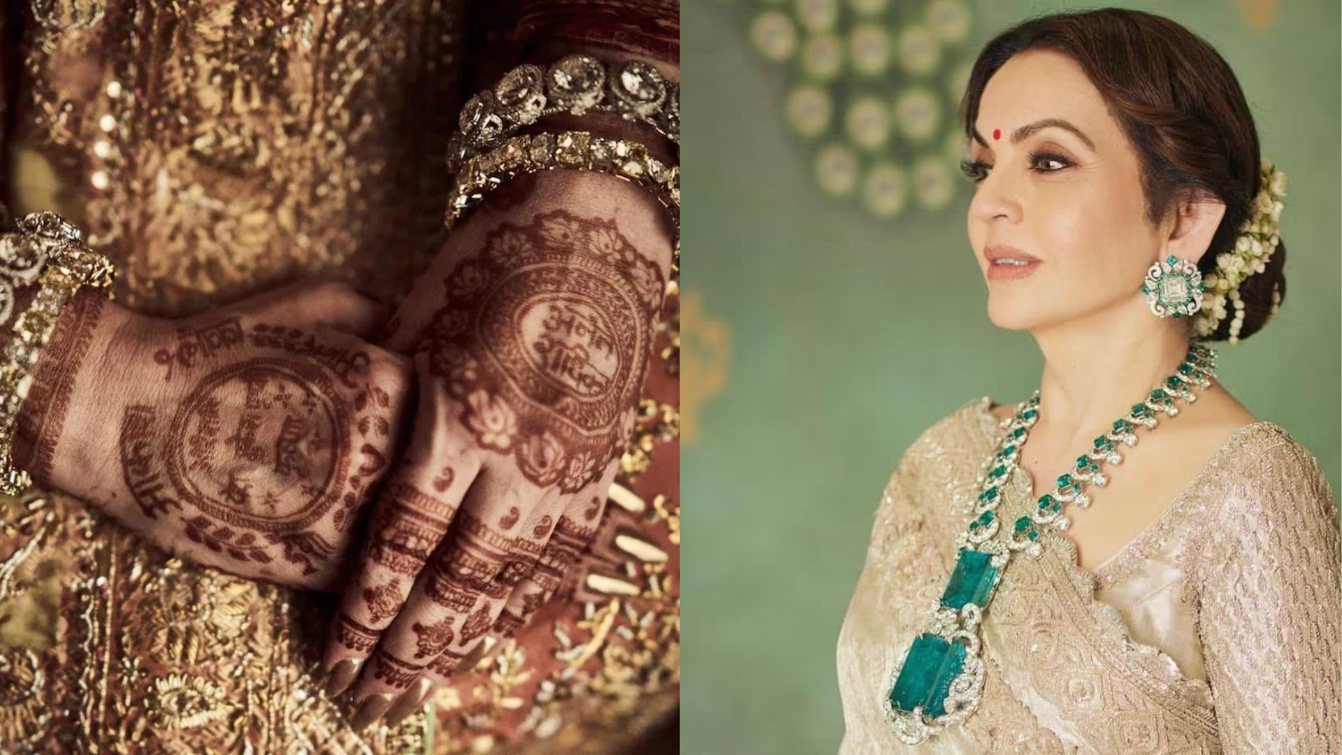 Nita Ambani’s Heartfelt Mehndi Steals The Show At The Grand Wedding