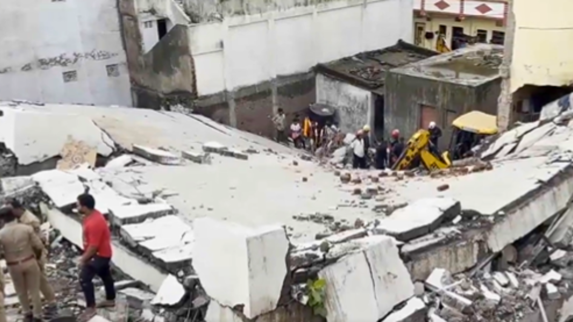 Gujarat: Multi-Storey Building Collapses In Surat Injuring 15, Several Feared Trapped