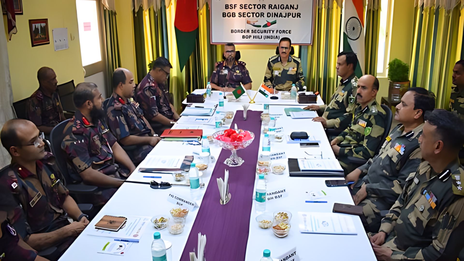 India-Bangladesh Border Forces Collaborate to Reduce Assaults Incidents on BSF Personnel