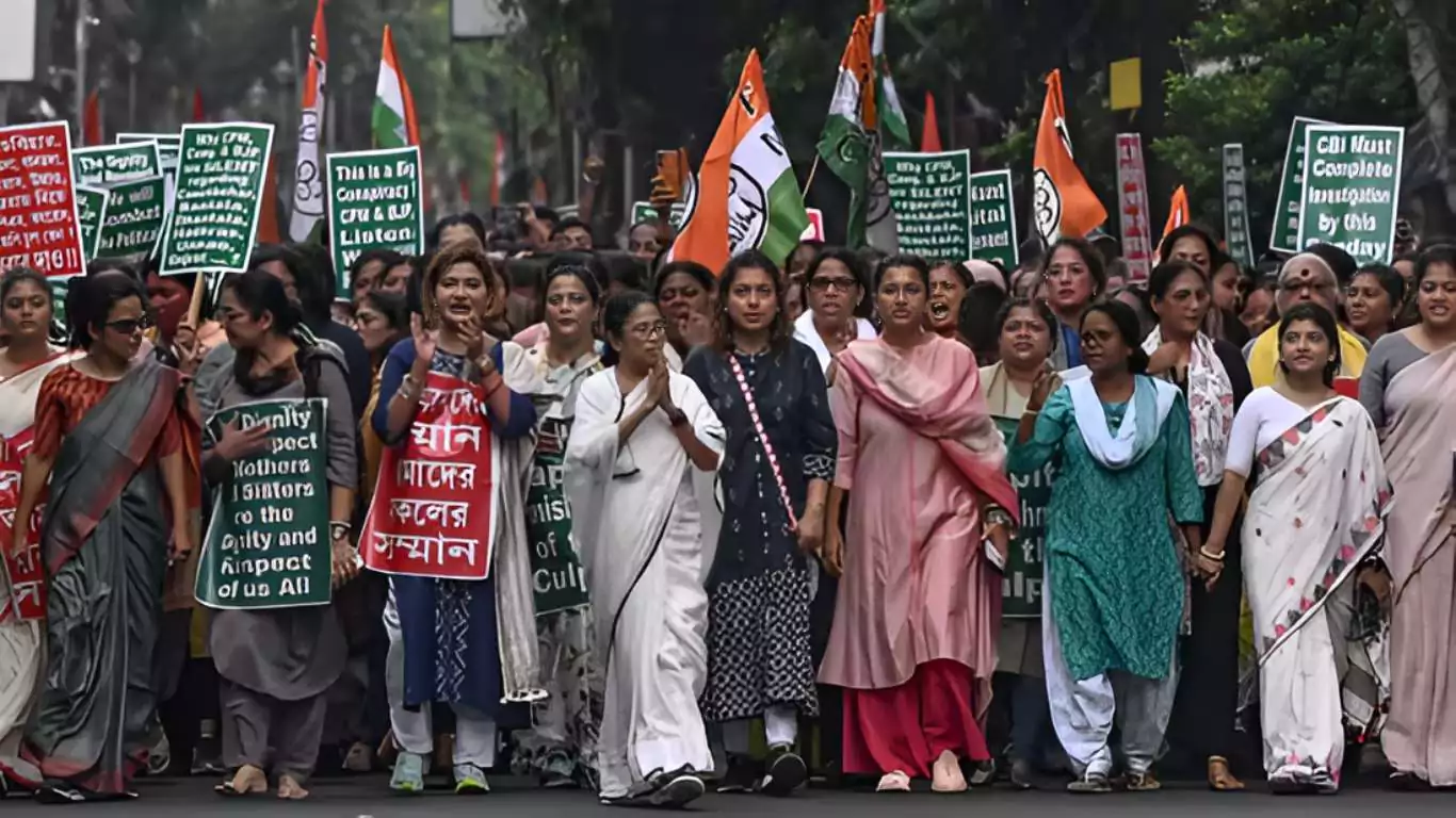 Kolkata Protests: BJP Demands Polygraph Test for Mamata Banerjee Amid Controversy Over Kolkata Doctor’s Death