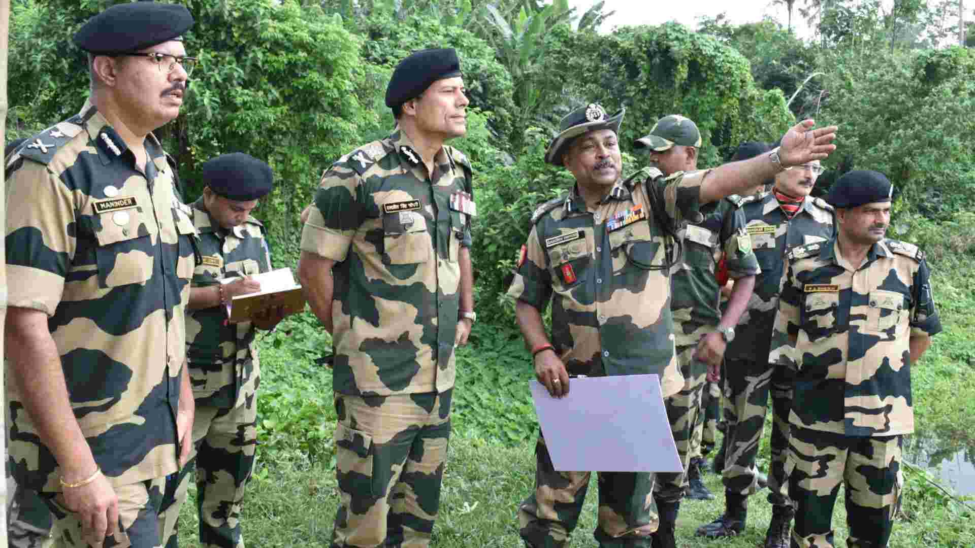 Bangladesh Unrest: BSF DG Assesses Border Security Measures In Bengal