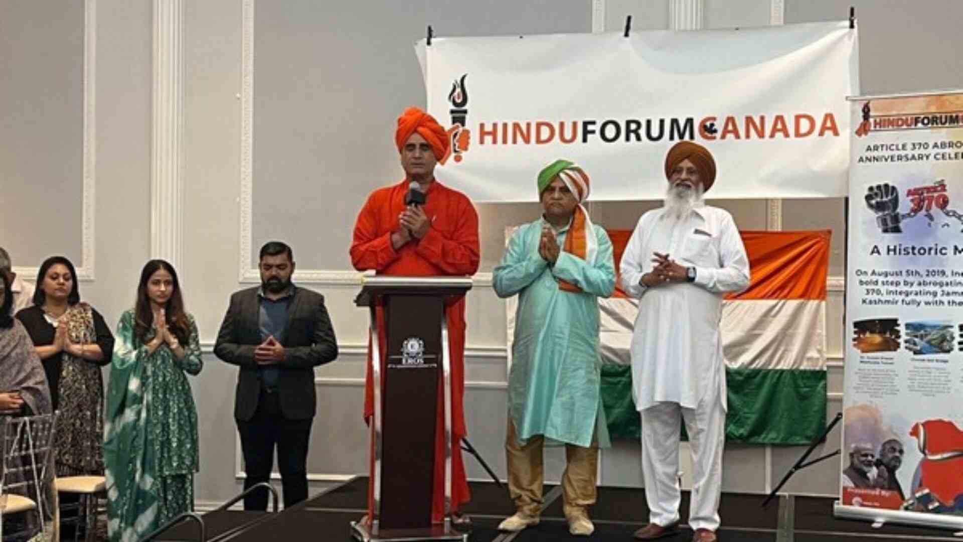 Abrogation Of Article 370: Hindus, Sikhs In Canada Celebrate The Five Year Old Historic Move, Praise Modi Govt For The Bold Step