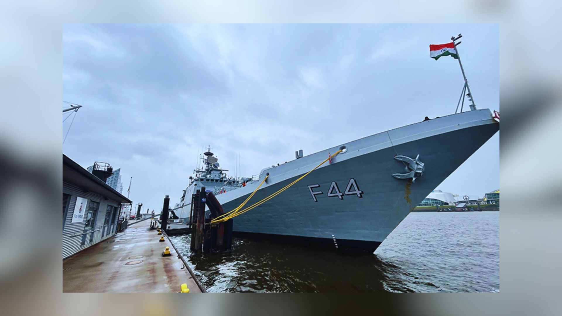 Tower Bridge Lights Up As INS Tabar Docks: A Historic Welcome For India’s Frigate