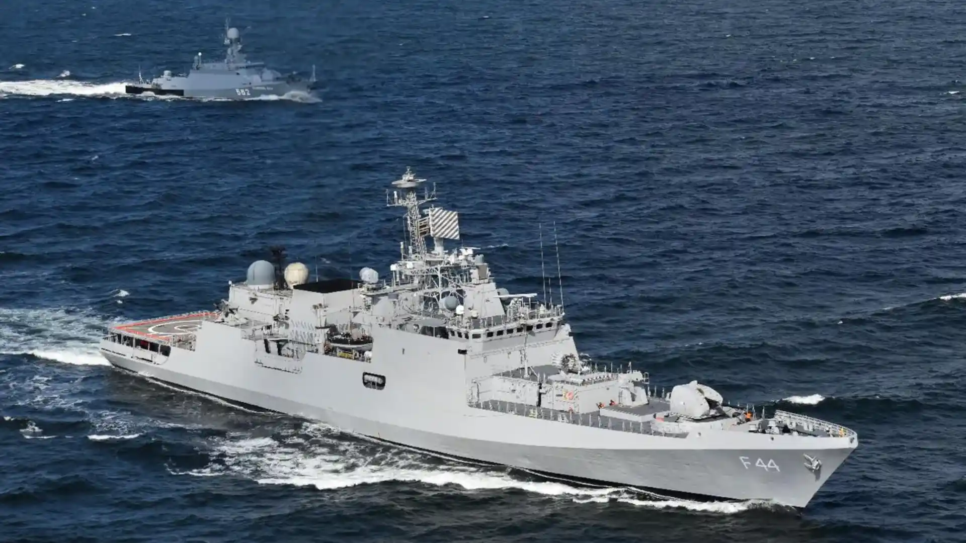 INS Tabar Joins Spanish Navy Ship Atalaya For Key Mediterranean Exercise