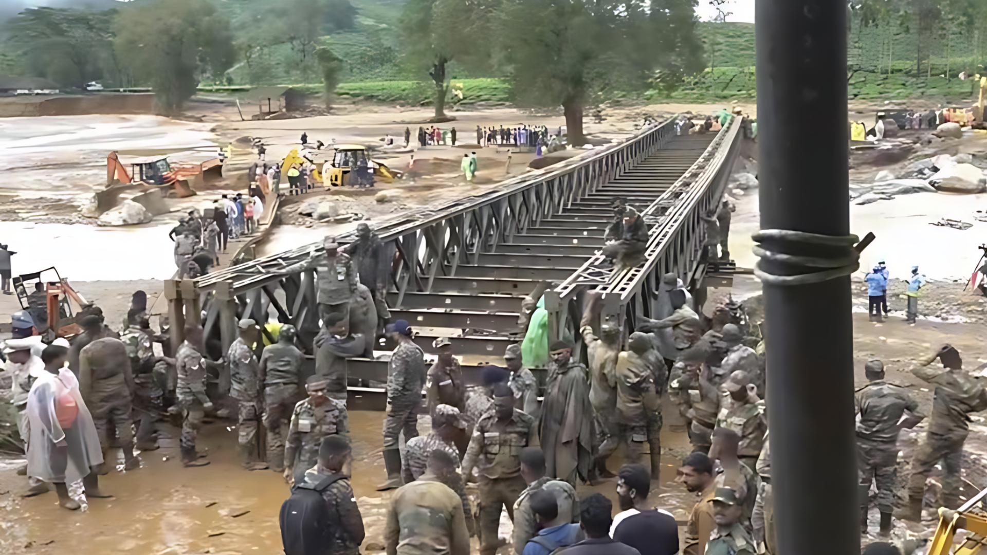 Himachal Pradesh Cloudburst: Indian Army Builds Emergency Bridges For Restoration Efforts