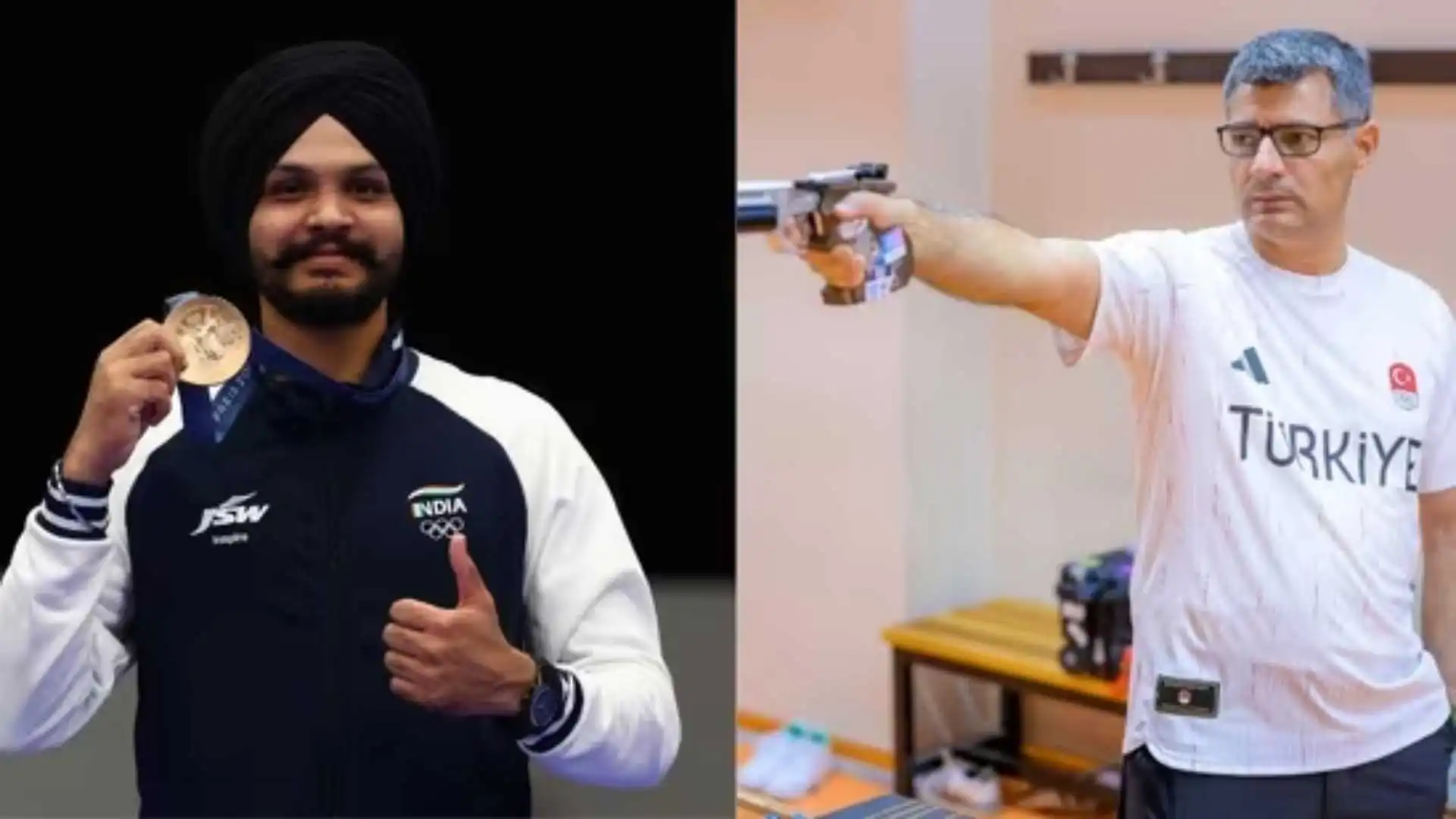 Paris Olympics Winner Sarabjot Singh Reveals Inspiration from Turkish Shooter Yusuf Dikec