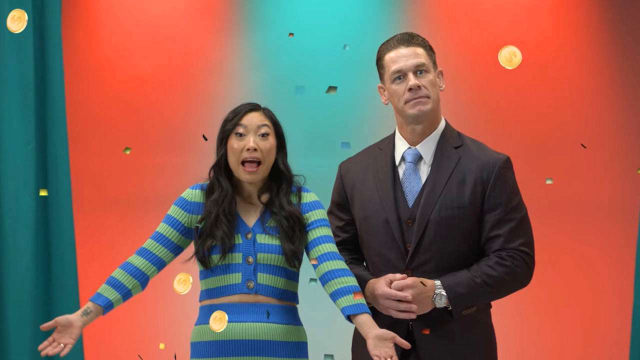 John Cena Trains Awkwafina For Punch Sequence In Upcoming Action Comedy ‘Jackpot’