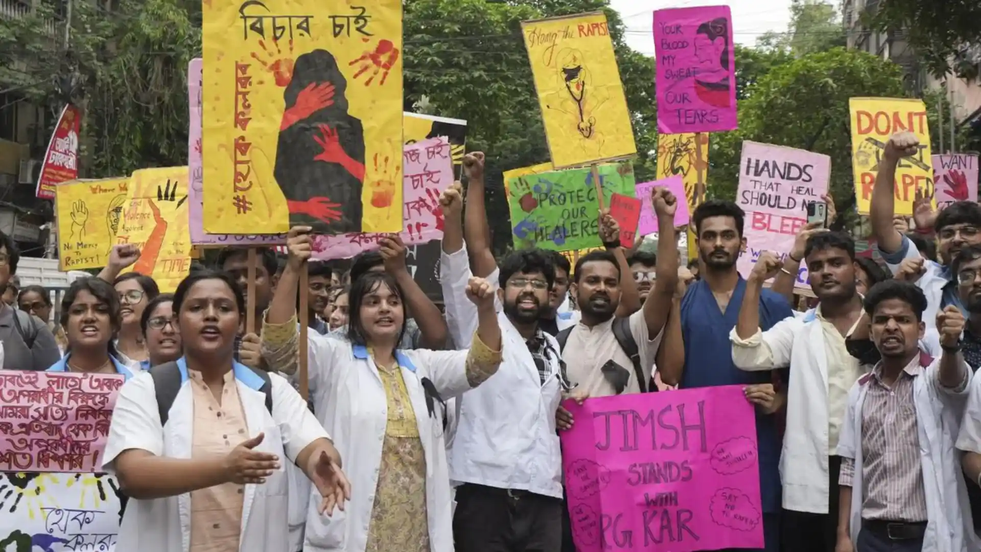 Kolkata Rape-Murder: Junior Doctors’ Front Demands Justice With Protest March