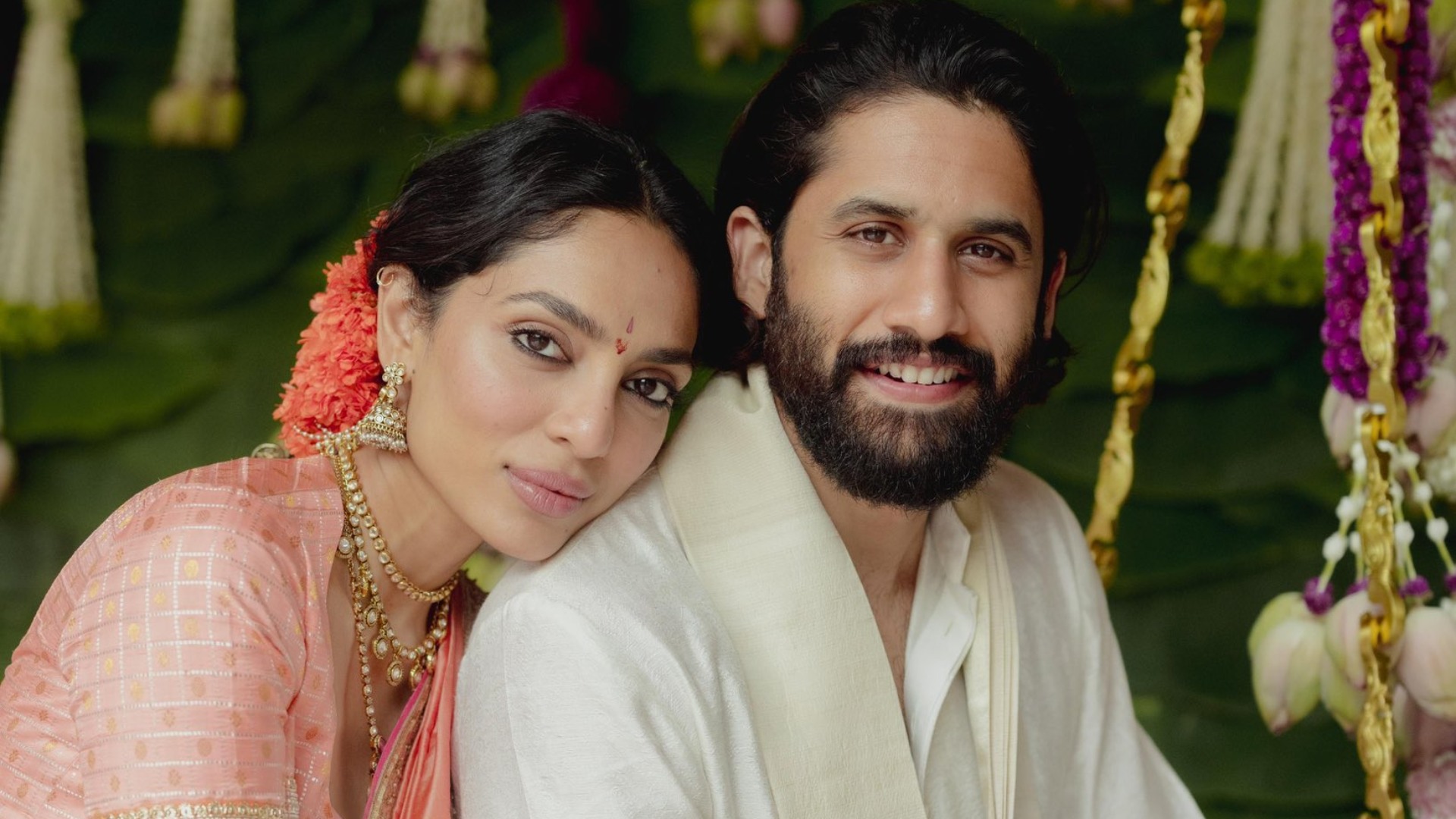 Naga Chaitanya-Sobhita Dhulipala Get Engaged, Nagarjuna Shares Couple’s First Photos