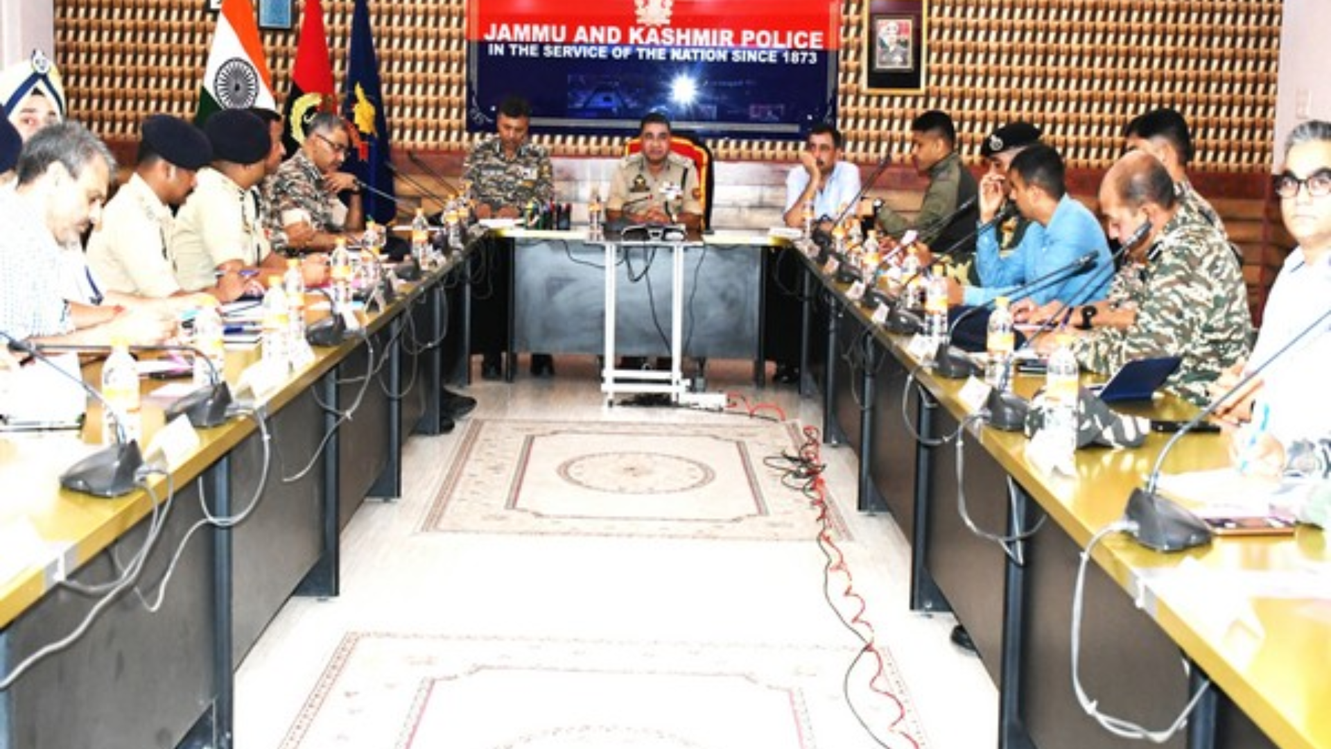 IGP Kashmir V.K. Birdi Outlines Comprehensive Security Measures in High-Level Review Meeting