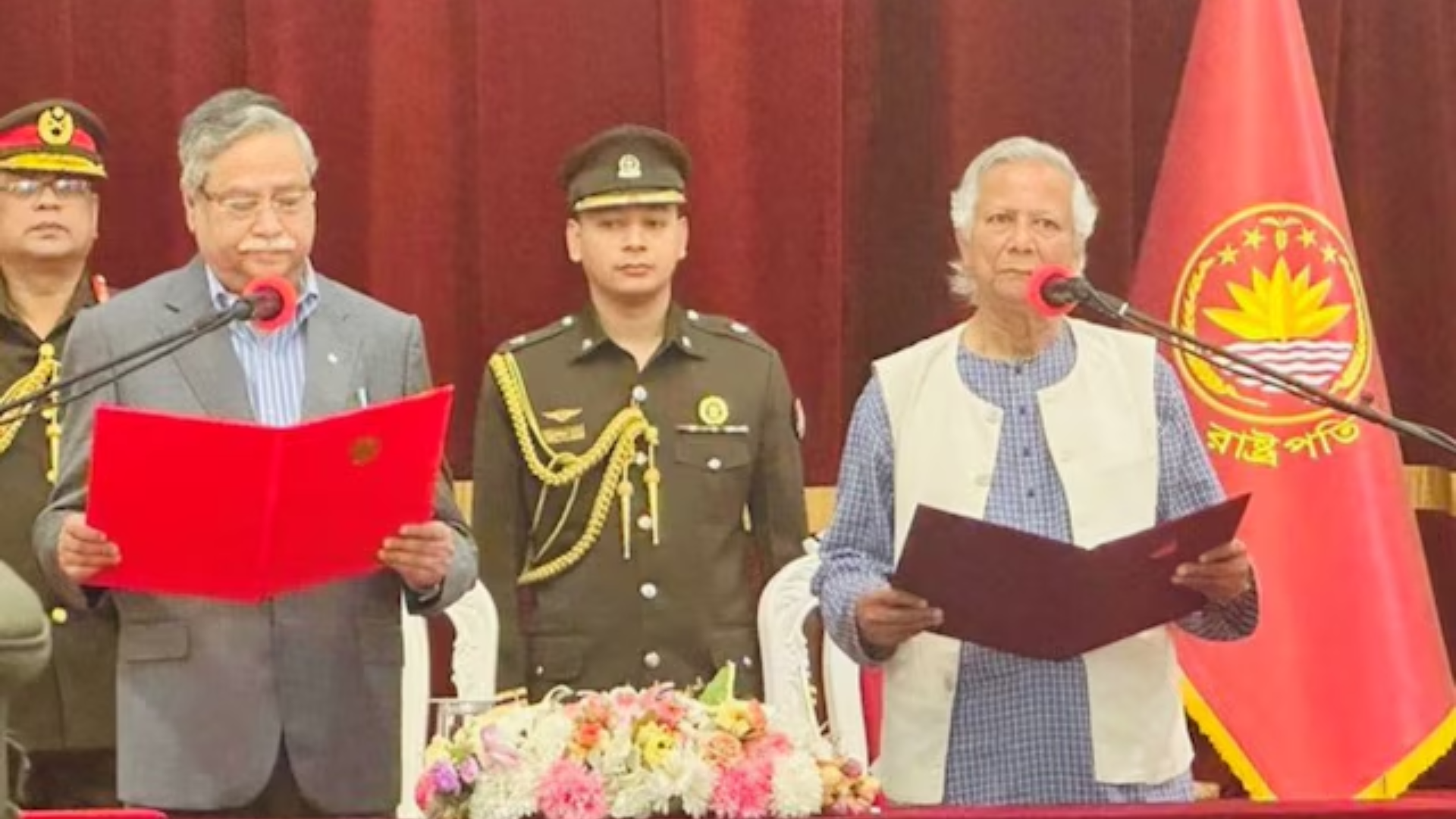 Laureate Muhammad Yunus Takes Oath As Head Of Interim Government In Bangladesh