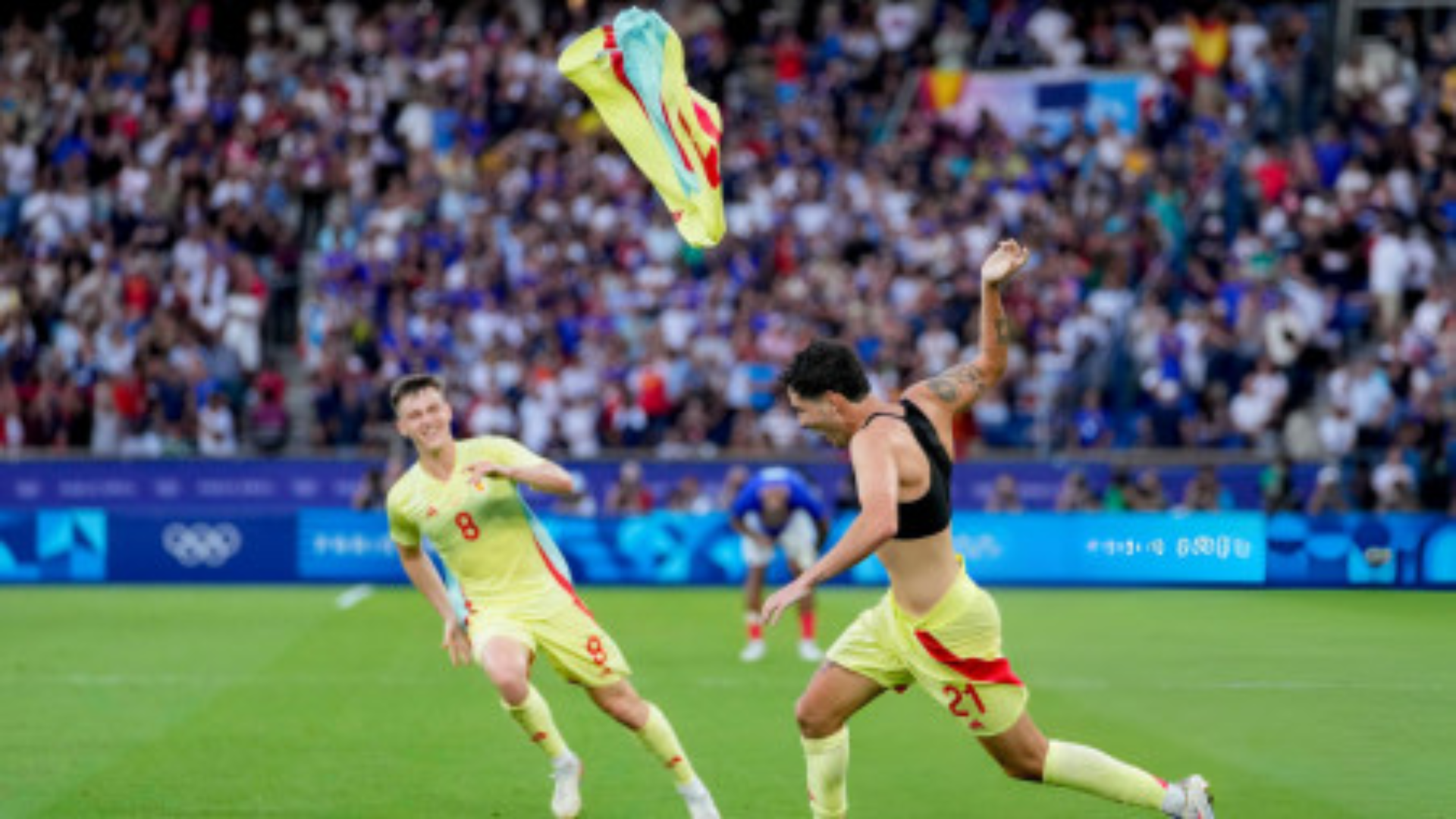 Spain Clinches Historic Gold In Dramatic Olympic Men’s Soccer Final Against France