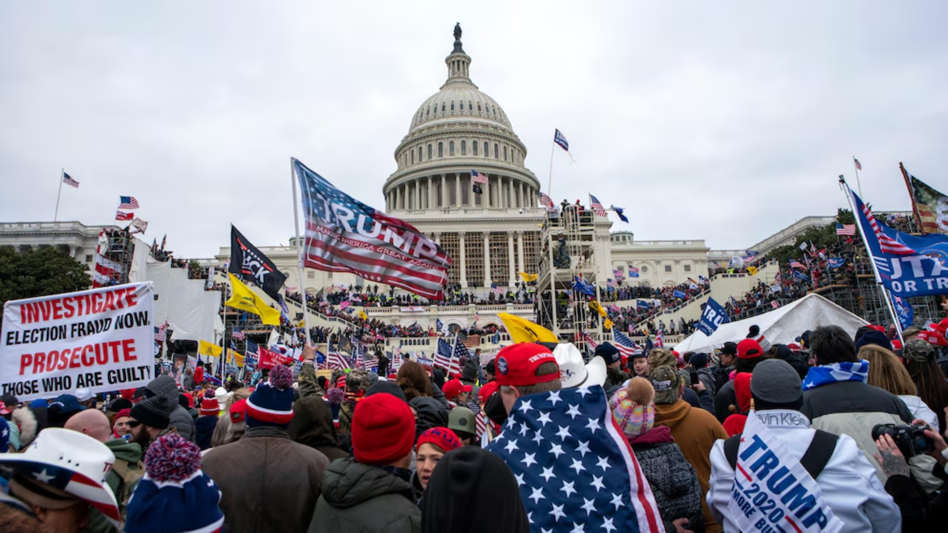 California Man Sentenced to 20 Years for Violent Assaults During U.S. Capitol Riot