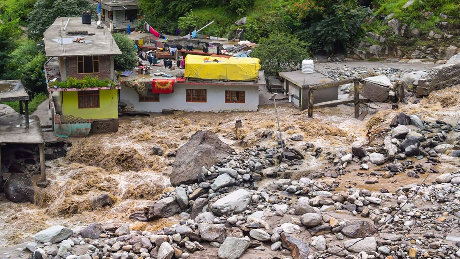 Search Operations Intensify As Himachal Pradesh Recovers More Bodies Amid Flash Flood Crisis; Orange Alert Issued for Heavy Rains