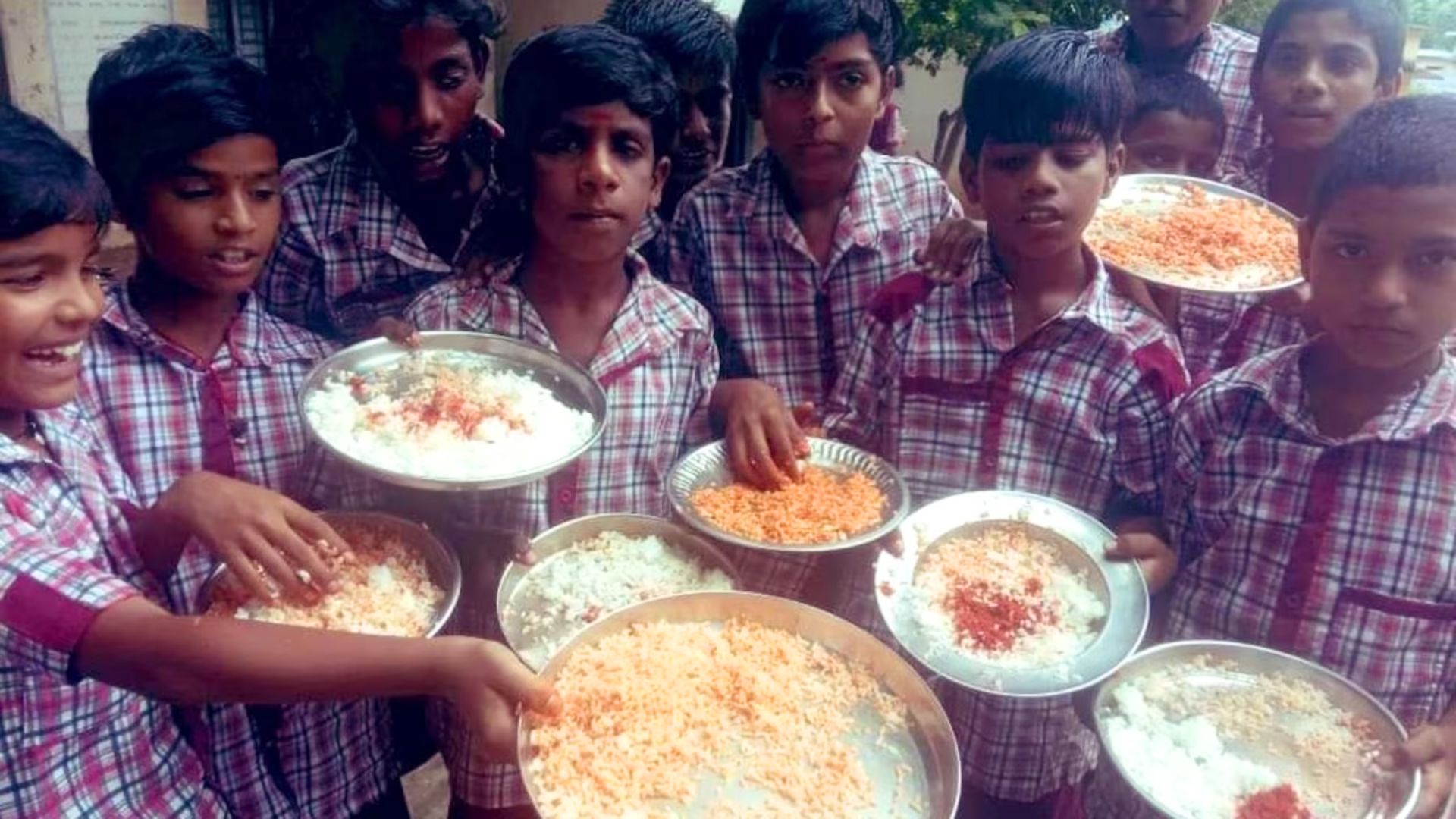 Controversy Erupts Over Mid-Day Meals Served With Chilli Powder In Telangana School