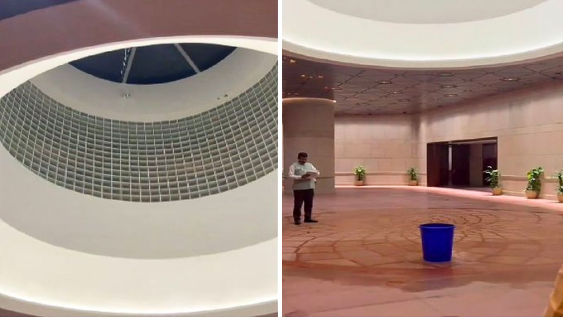 New Parliament Building Faces Water Leakage After Heavy Rains in Delhi