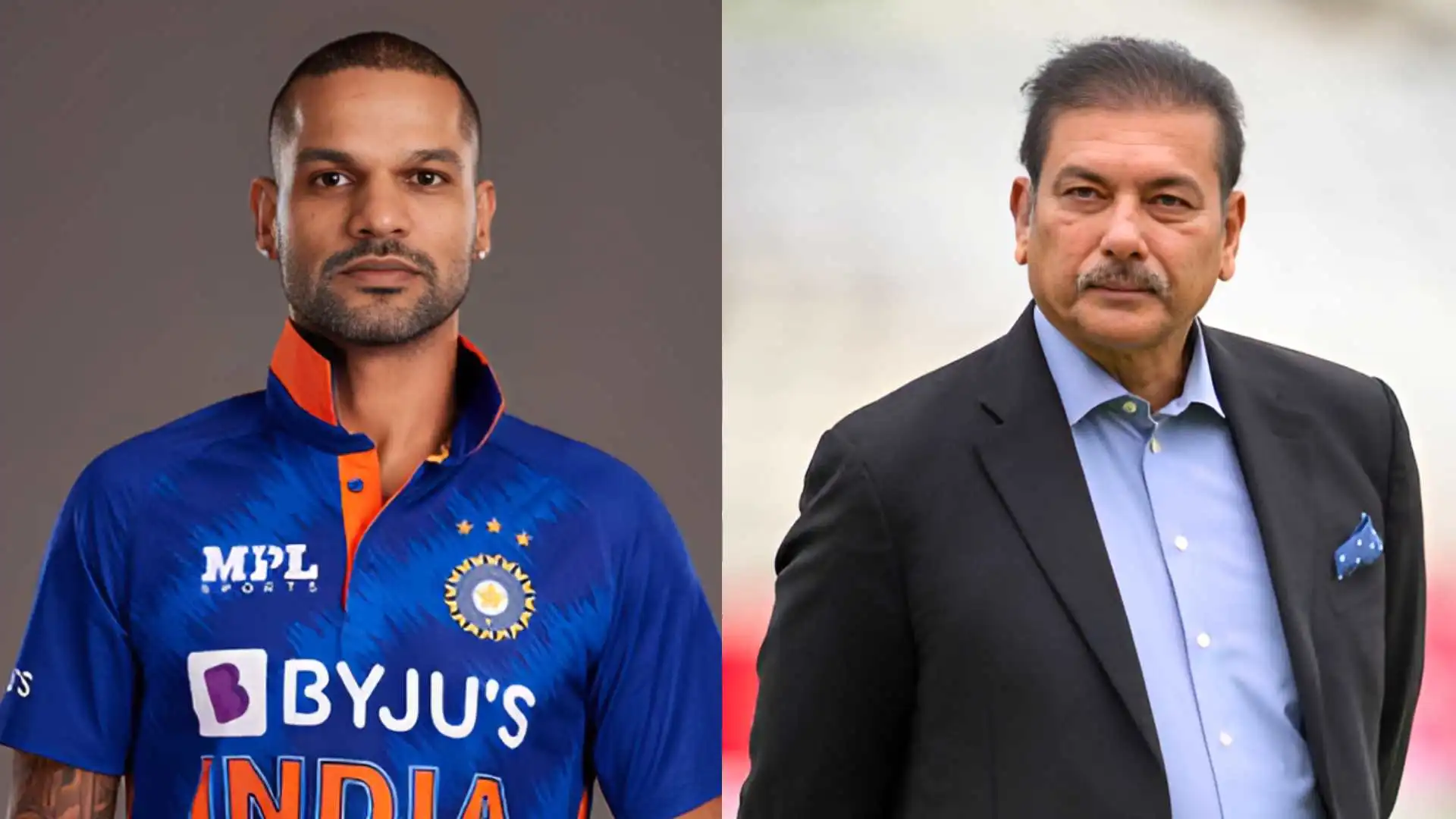 Ravi Shastri Shares Touching Message For Shikhar Dhawan After His Retirement