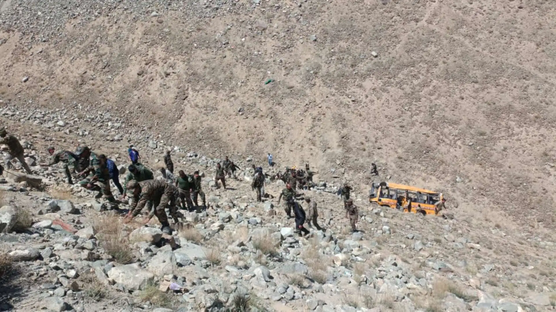 7 Dead, 20 Injured As School Bus Plunges Into Gorge In Ladakh