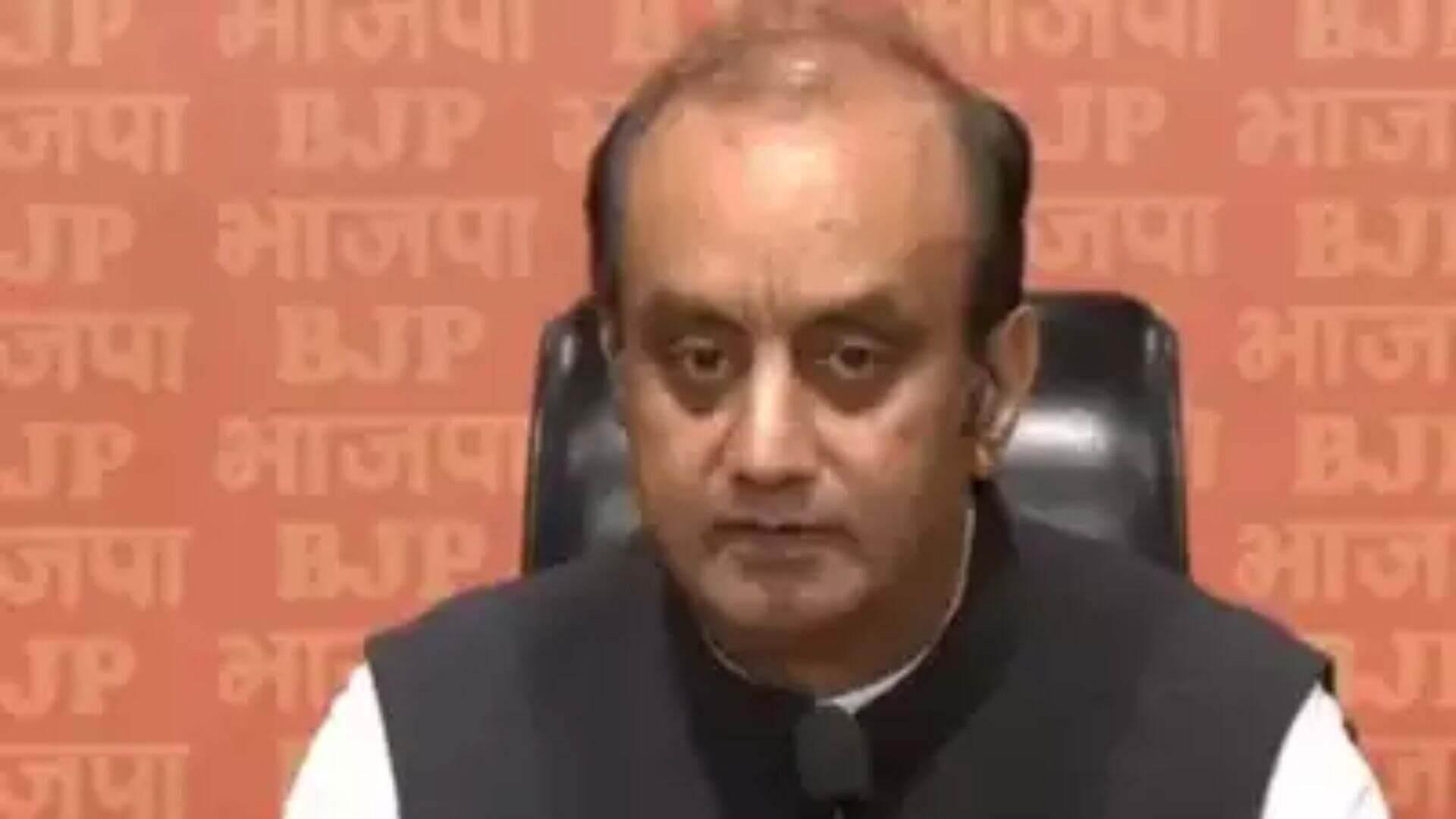 BJP MP Sudhanshu Trivedi Targets Rahul Gandhi, Akhilesh Yadav For Shielding Criminals