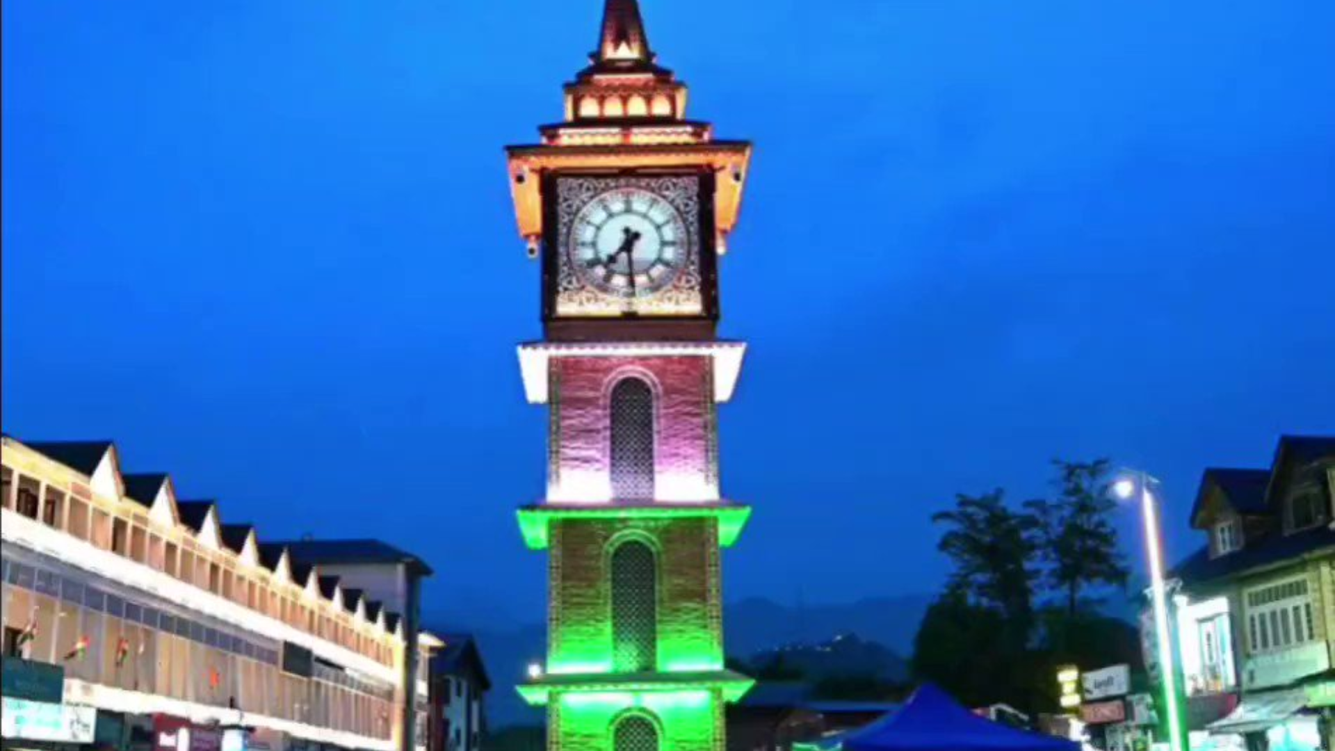 Independence Day Celebration In J&K, Streets Illuminate With Tri Color