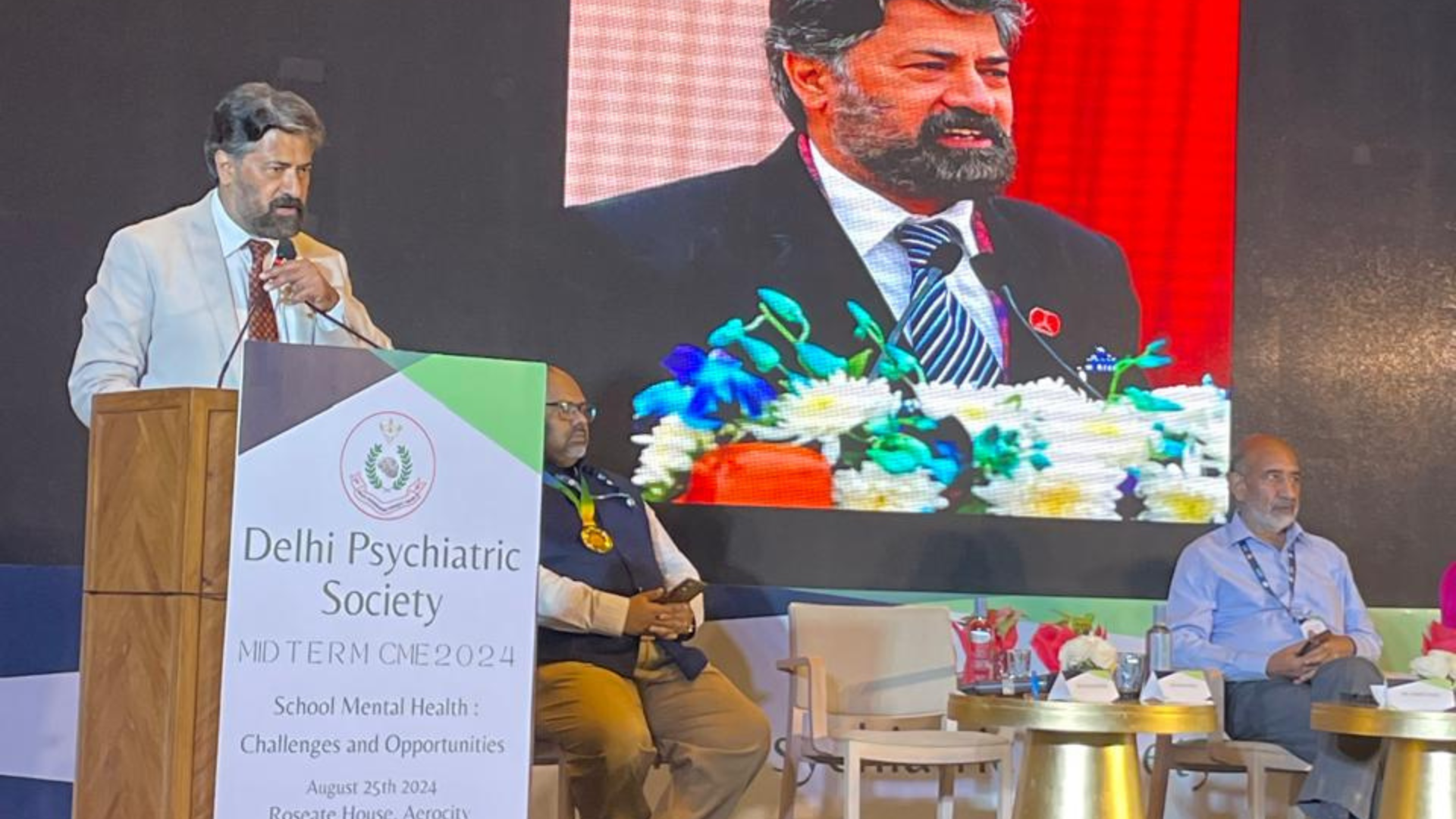 Modern School Principal Dr. Vijay Datta Addresses Mental Health Challenges At Delhi Psychiatry Society Meet