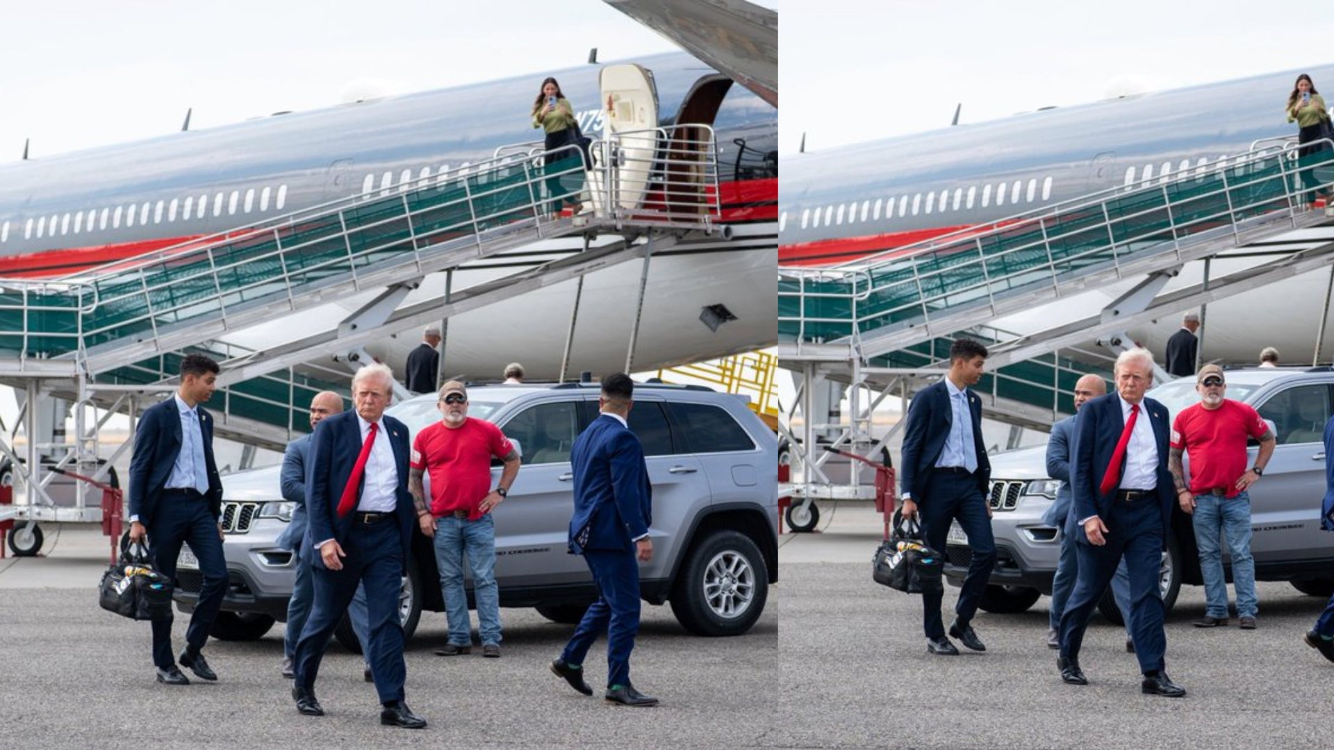 Donald Trump’s Plane Makes An Emergency Landing In Billings, Montana