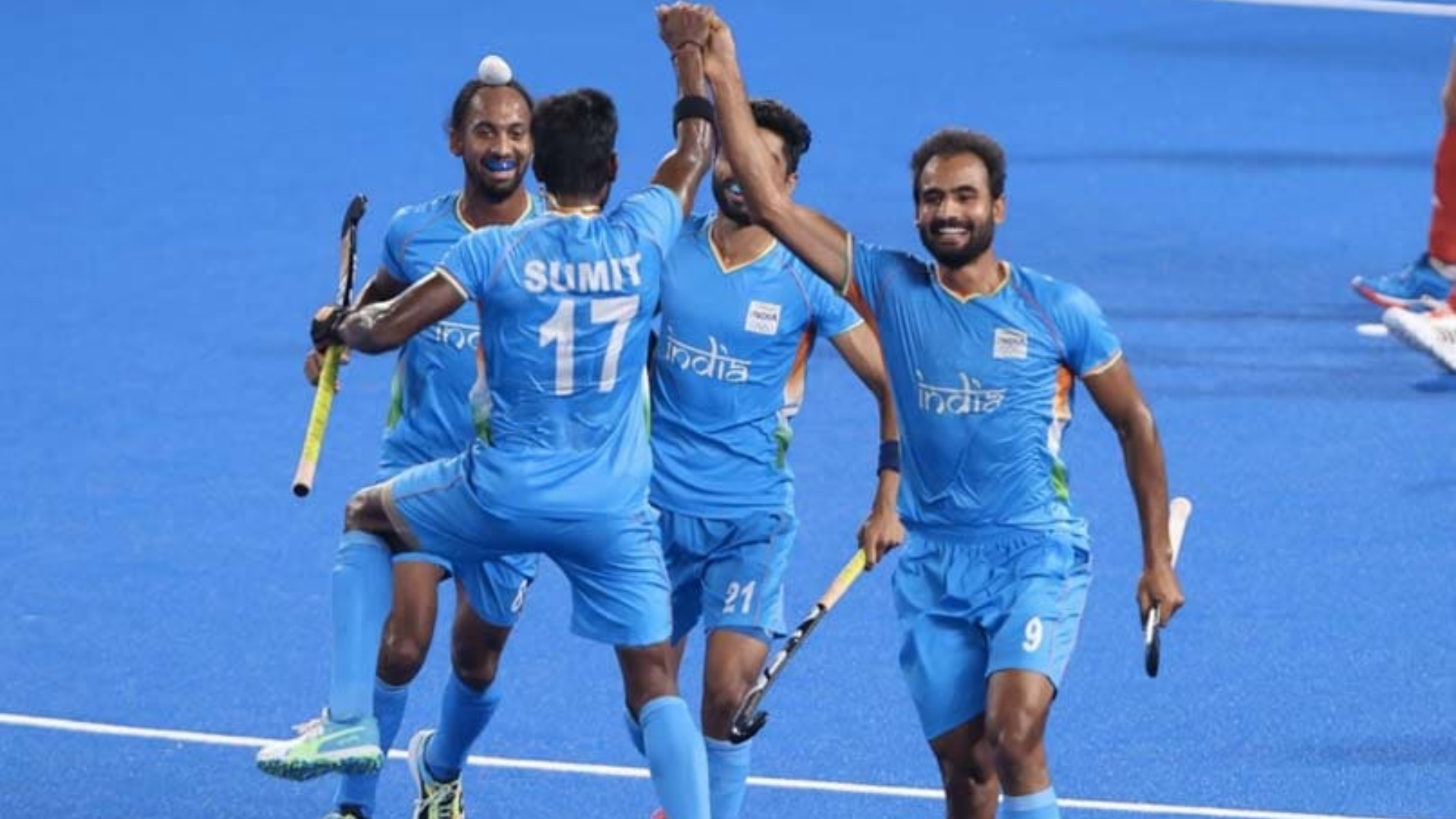 Mansukh Mandaviya Felicitates Indian Men’s Hockey Team