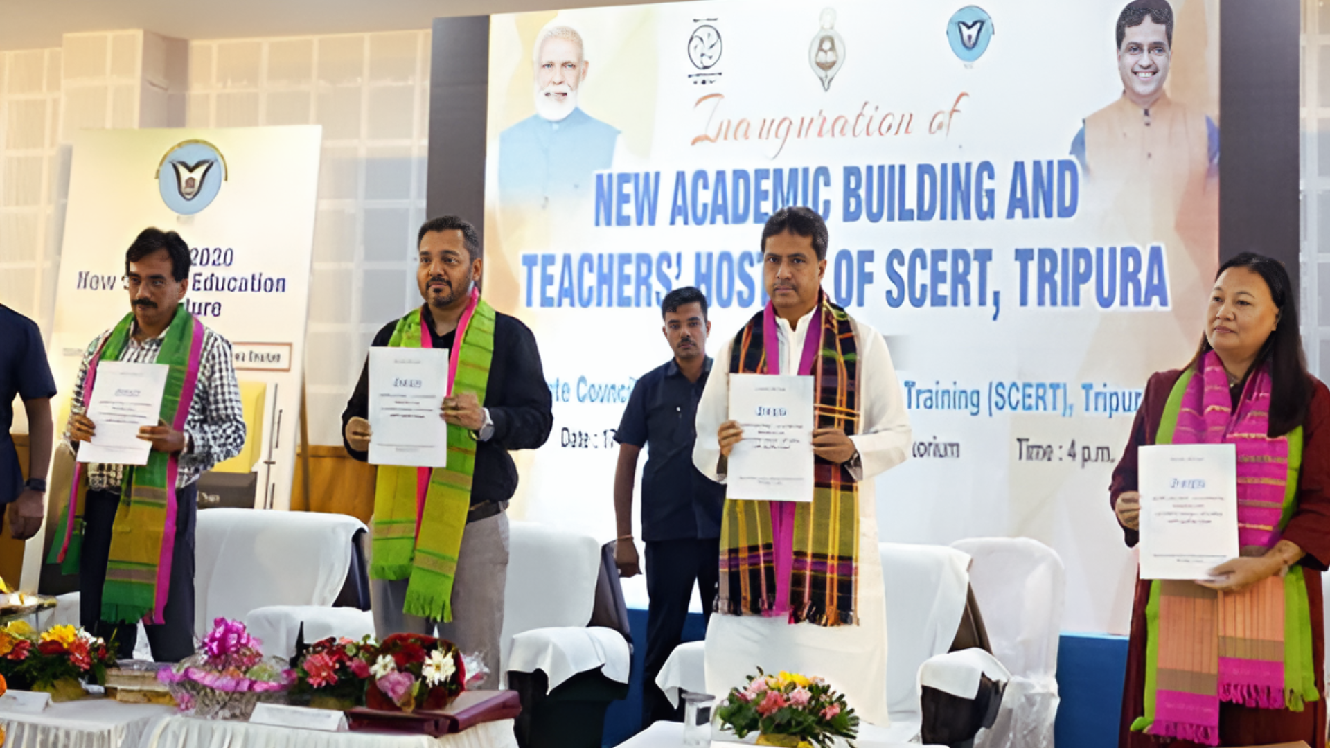 Tripura Education Boost: New SECRT Academic Block And Teacher’s Residence Inaugurated