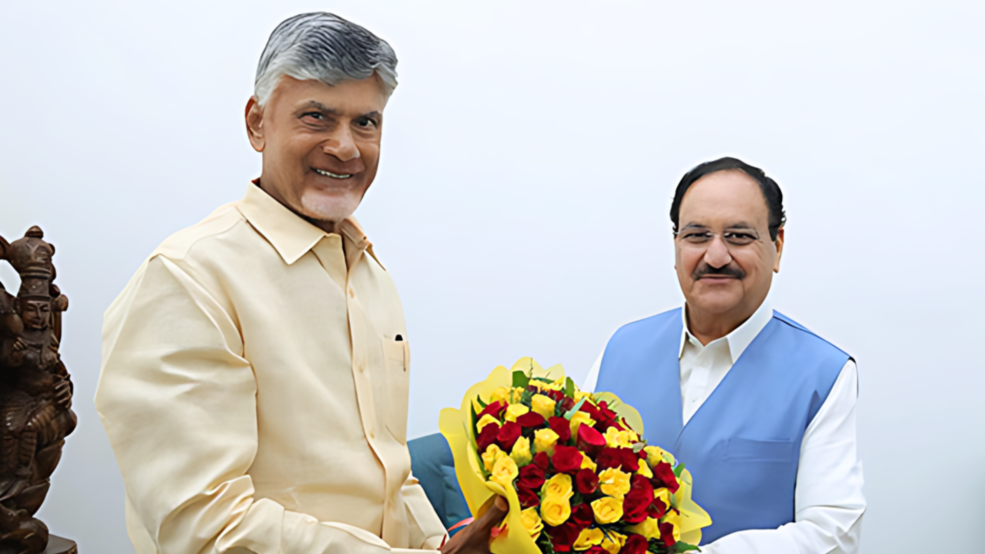 Andhra Pradesh CM Naidu And JP Nadda Collaborate On ‘Viksit Andhra’ Initiatives